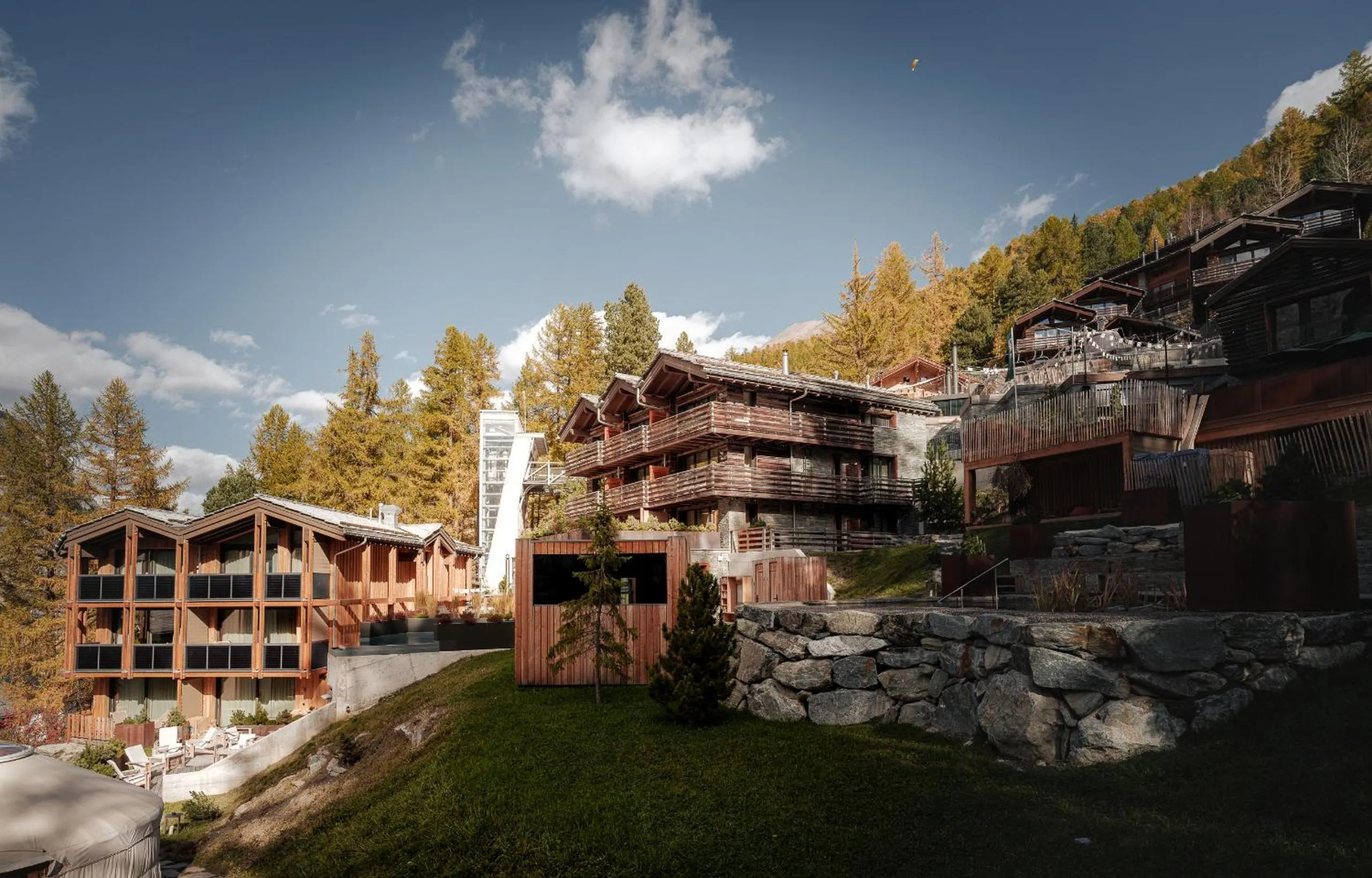 Property building in Nomad by CERVO Mountain Resort