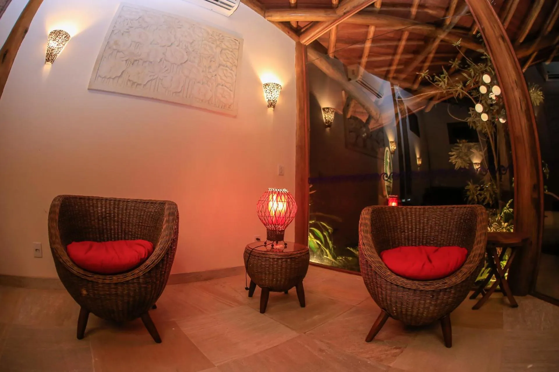 Lobby or reception in Carapitangui Pousada