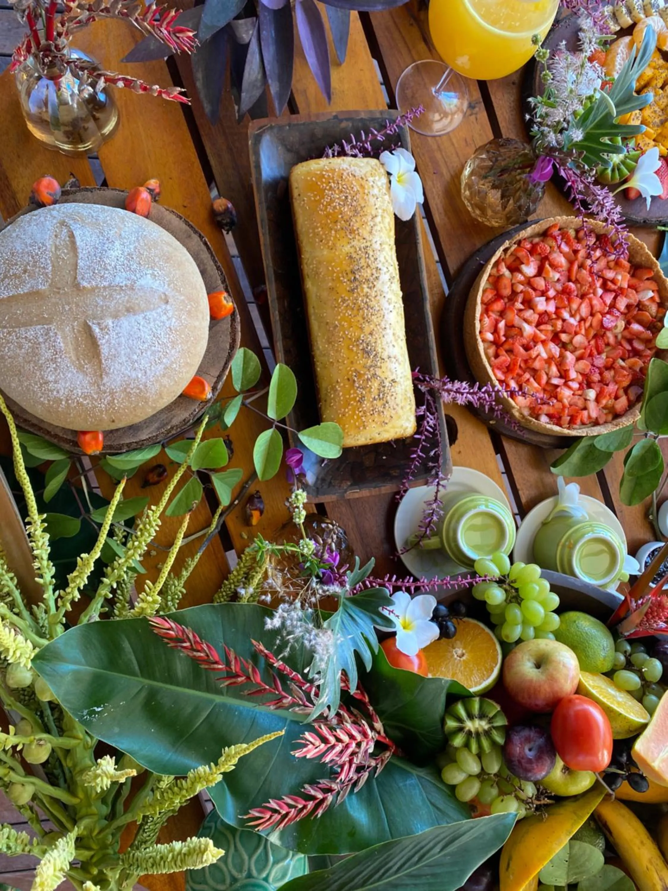 Breakfast in Carapitangui Pousada