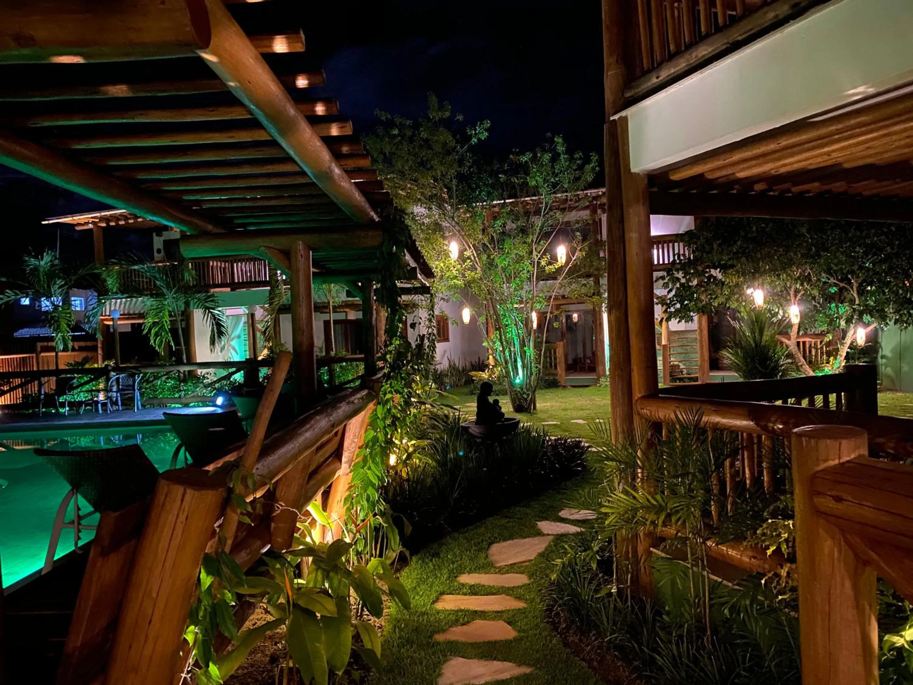 Lounge or bar in Carapitangui Pousada