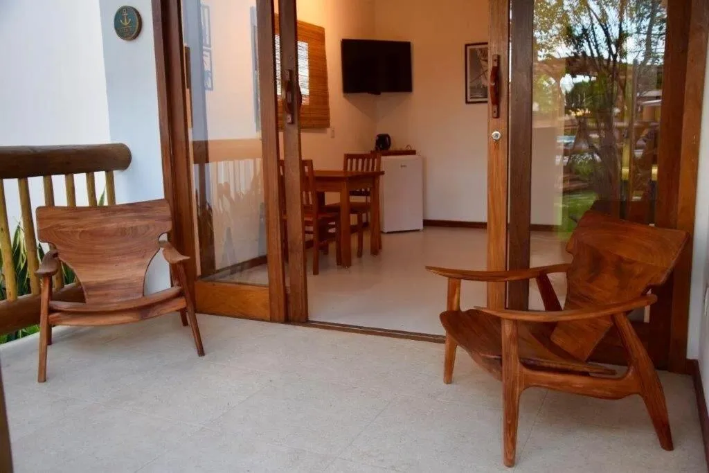 Balcony/Terrace in Carapitangui Pousada
