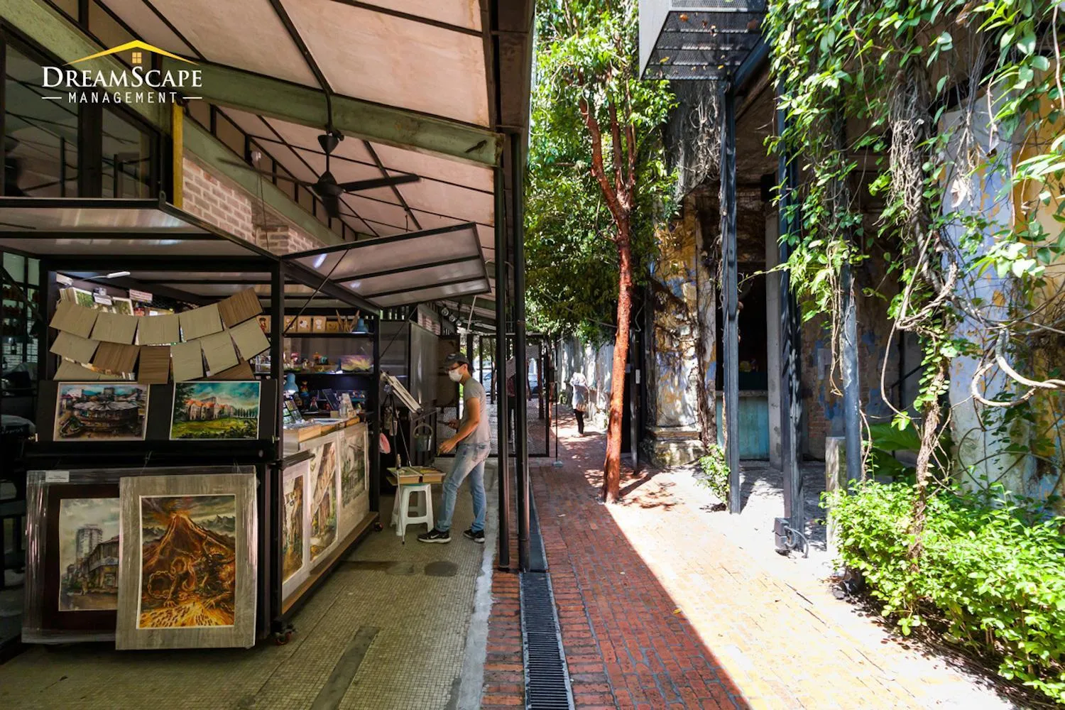 Shopping Area in Belakang KongHeng By DreamScape