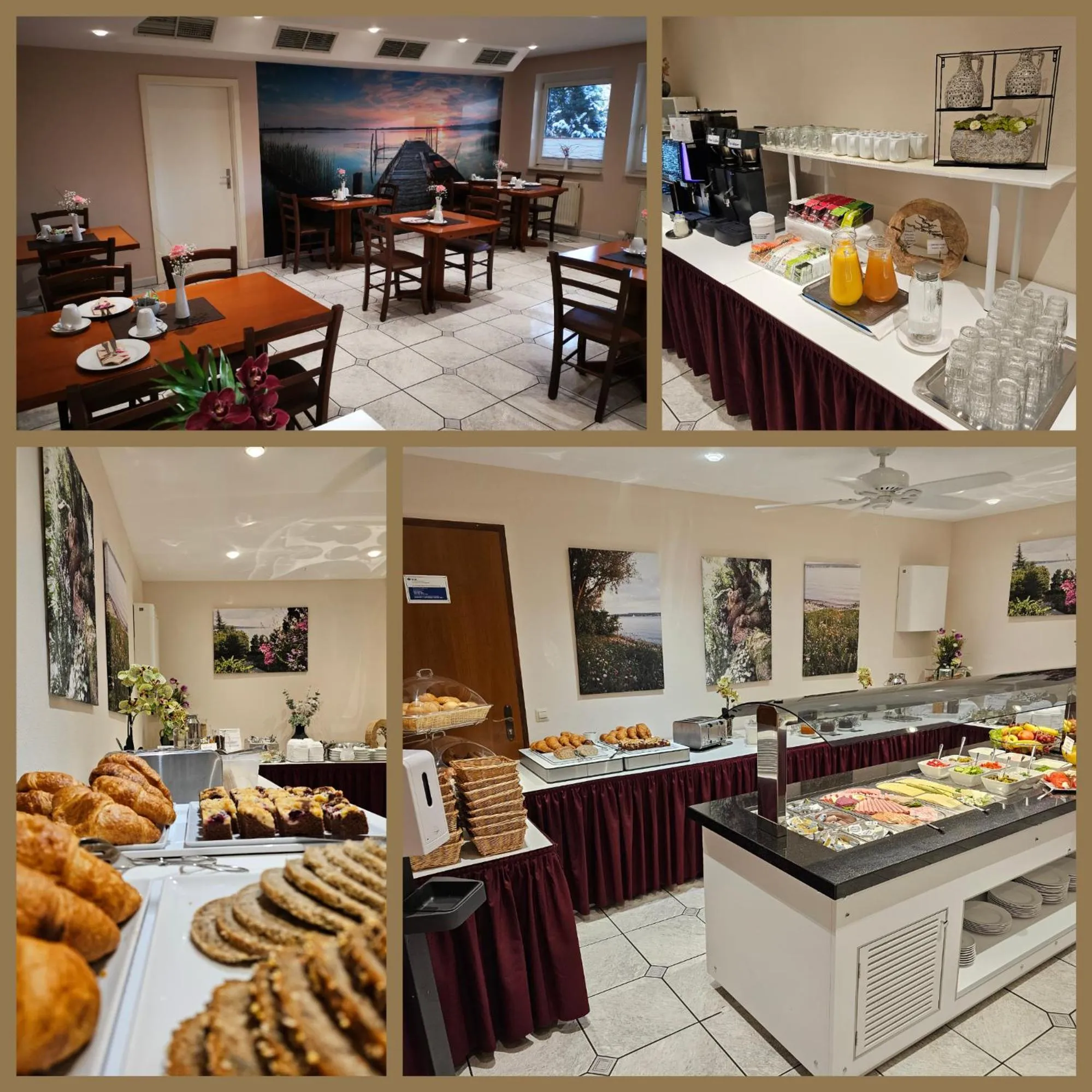 Breakfast in Hotel Löwen