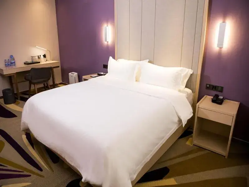 Bed in Lavande Hotel Beijing Changping Government Street Bed in Lavande Hotel Beijing Changping Government Street