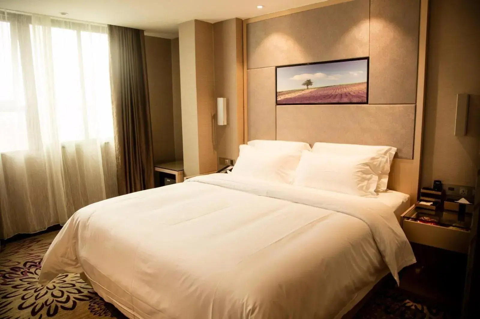 Bed in Lavande Hotels·Shenzhen North Railway Station Bantian Metro Station Bed in Lavande Hotels·Shenzhen North Railway Station Bantian Metro Station