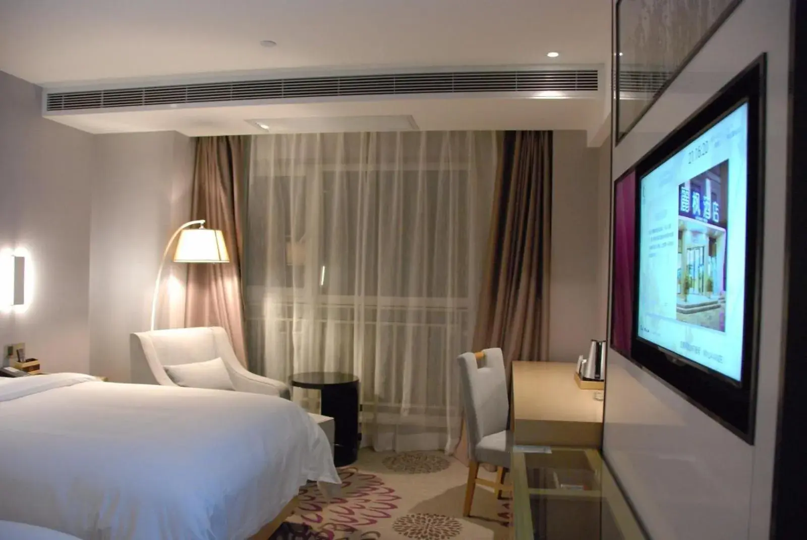 Bed in Lavande Hotels·Xian High-Tech Zone West Avenue Yango Bed in Lavande Hotels·Xian High-Tech Zone West Avenue Yango