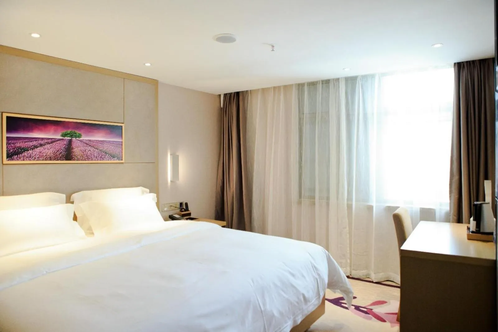 Bed in Lavande Hotels·Shenzhen Shiyan Bus Terminal