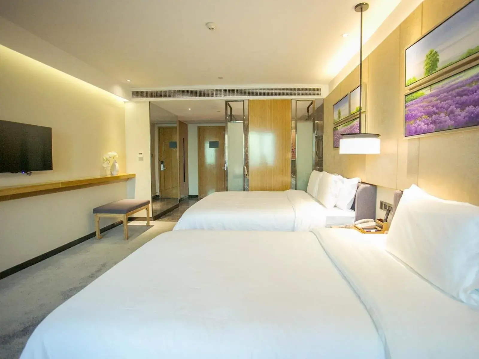 Bed in Lavande Hotel Guangzhou Railway East