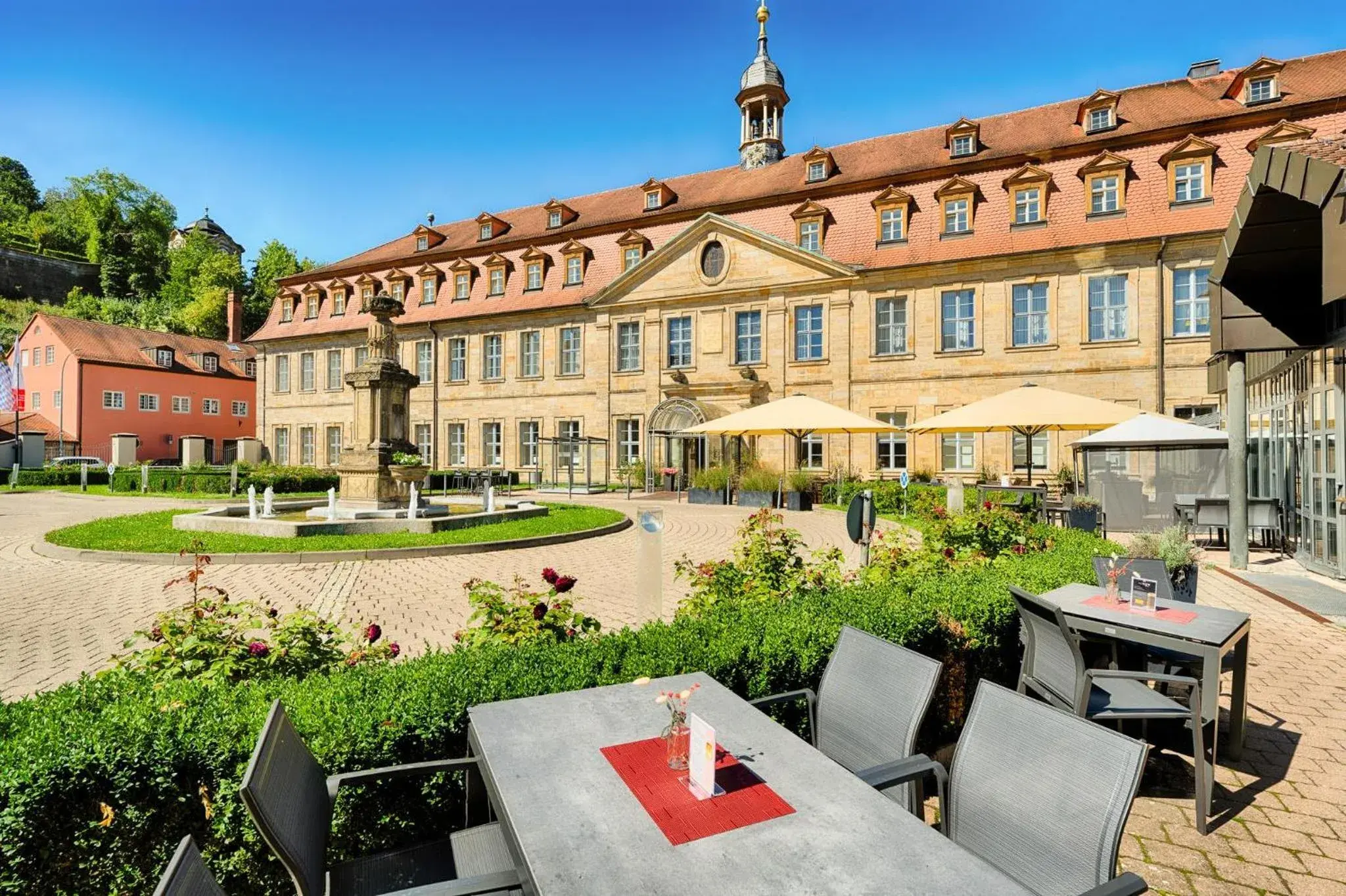 Property building in Welcome Hotel Residenzschloss Bamberg Property building in Welcome Hotel Residenzschloss Bamberg