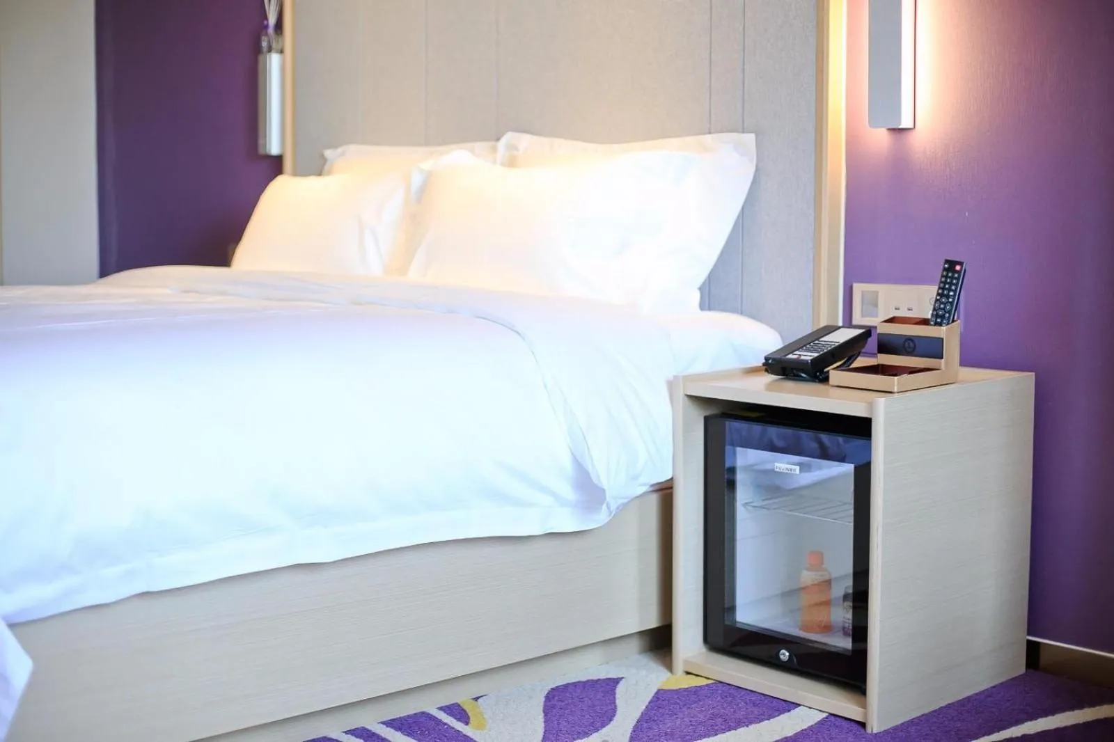 Bed in Lavande Hotels·Shenzhen North Railway Station Longhua Yicheng Center