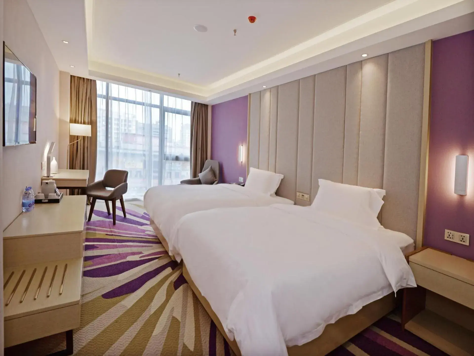 Bed in Lavande Hotel Xi'an Bell Tower Bed in Lavande Hotel Xi'an Bell Tower