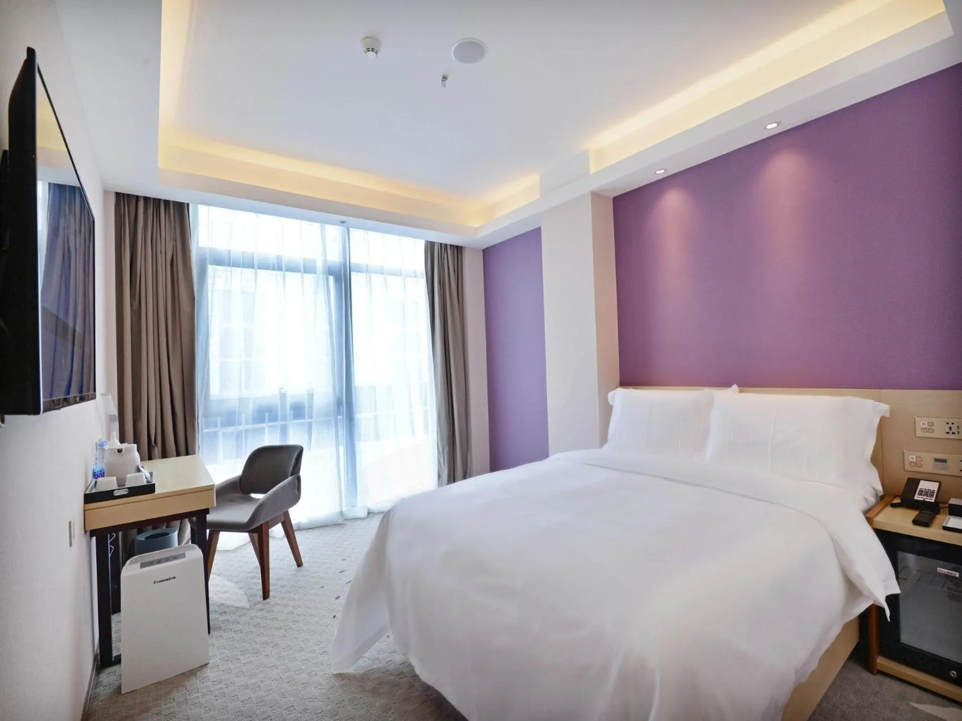 Bed in Lavande Hotel Xi'an Bell Tower