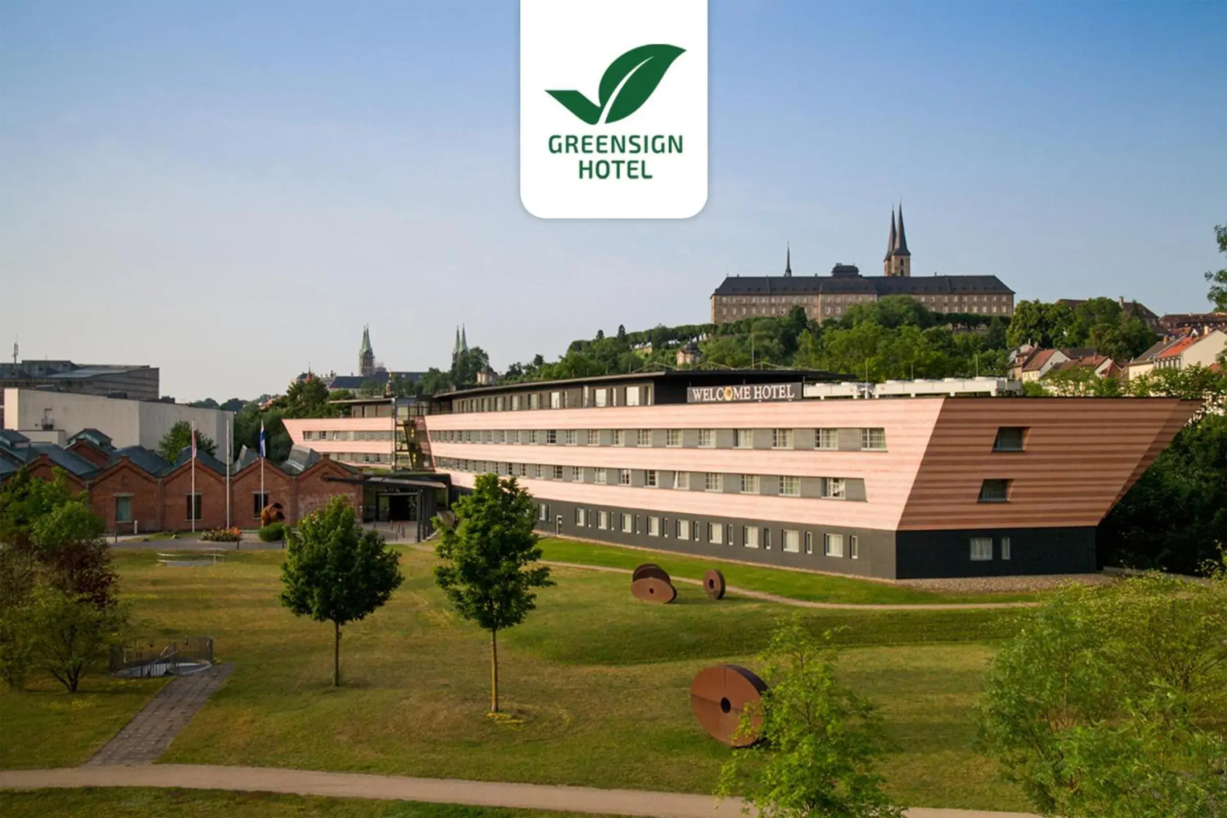 Property building in Welcome Kongress Hotel Bamberg Property building in Welcome Kongress Hotel Bamberg