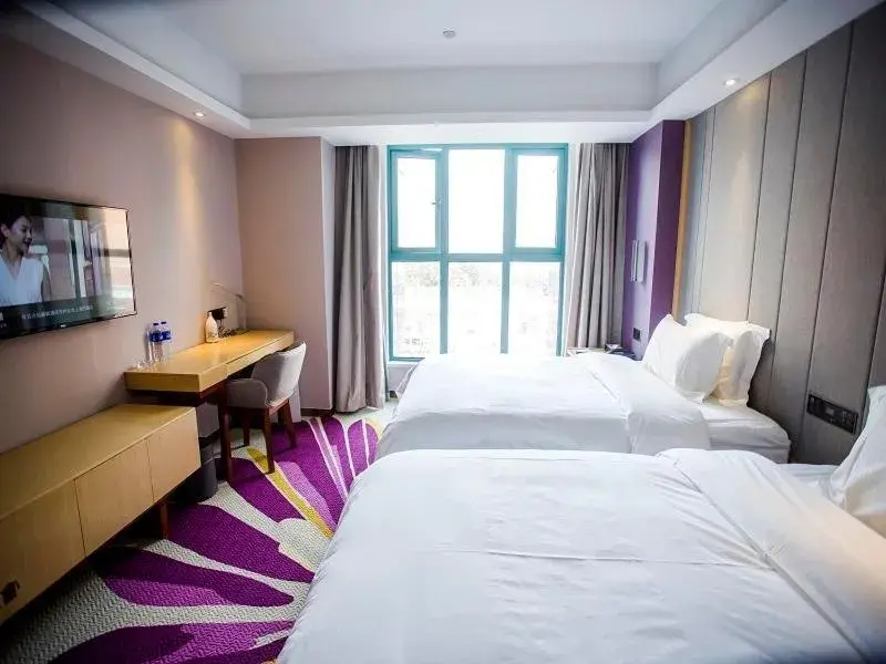 Bed in Lavande Hotels·Taicang Shanghai West Road Nanyang Plaza Bed in Lavande Hotels·Taicang Shanghai West Road Nanyang Plaza