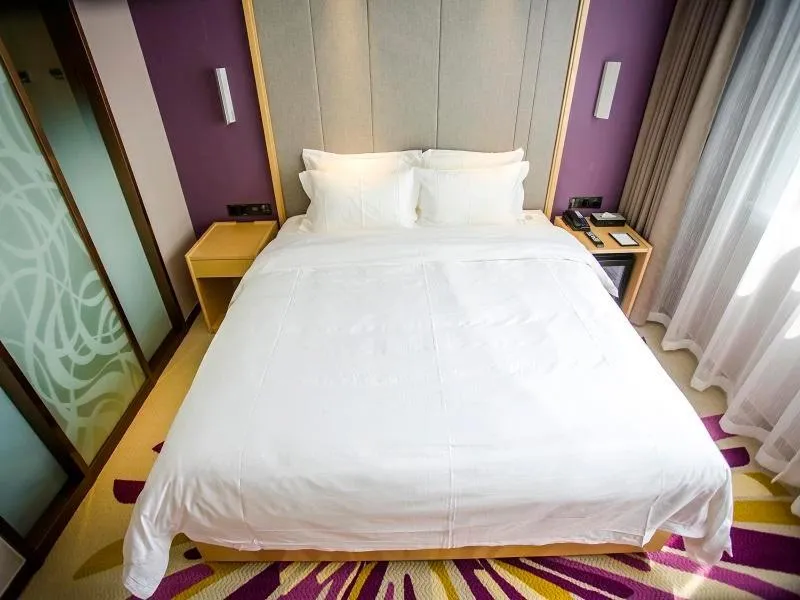 Bed in Lavande Hotels·Taicang Shanghai West Road Nanyang Plaza