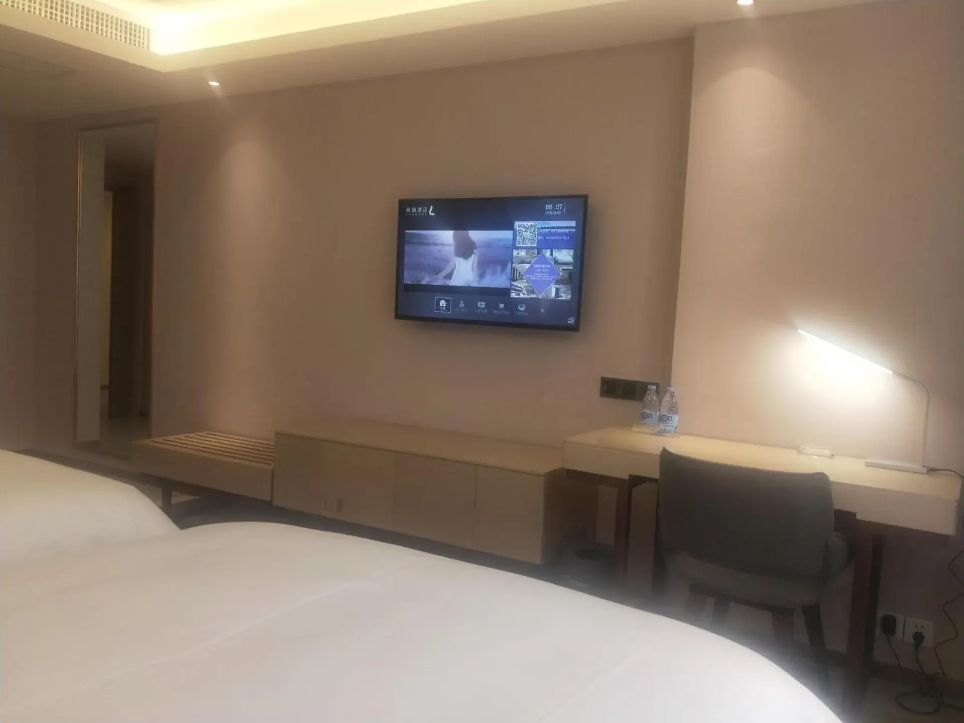 Bed in Lavande Hotels·Guilin Central Square Elephant Trunk Hill Scenic Area Bed in Lavande Hotels·Guilin Central Square Elephant Trunk Hill Scenic Area