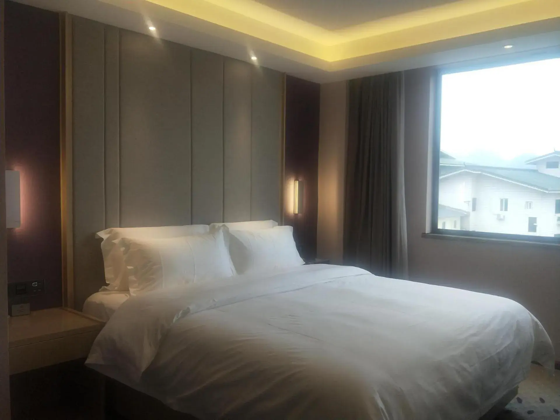 Bed in Lavande Hotels·Guilin Central Square Elephant Trunk Hill Scenic Area Bed in Lavande Hotels·Guilin Central Square Elephant Trunk Hill Scenic Area