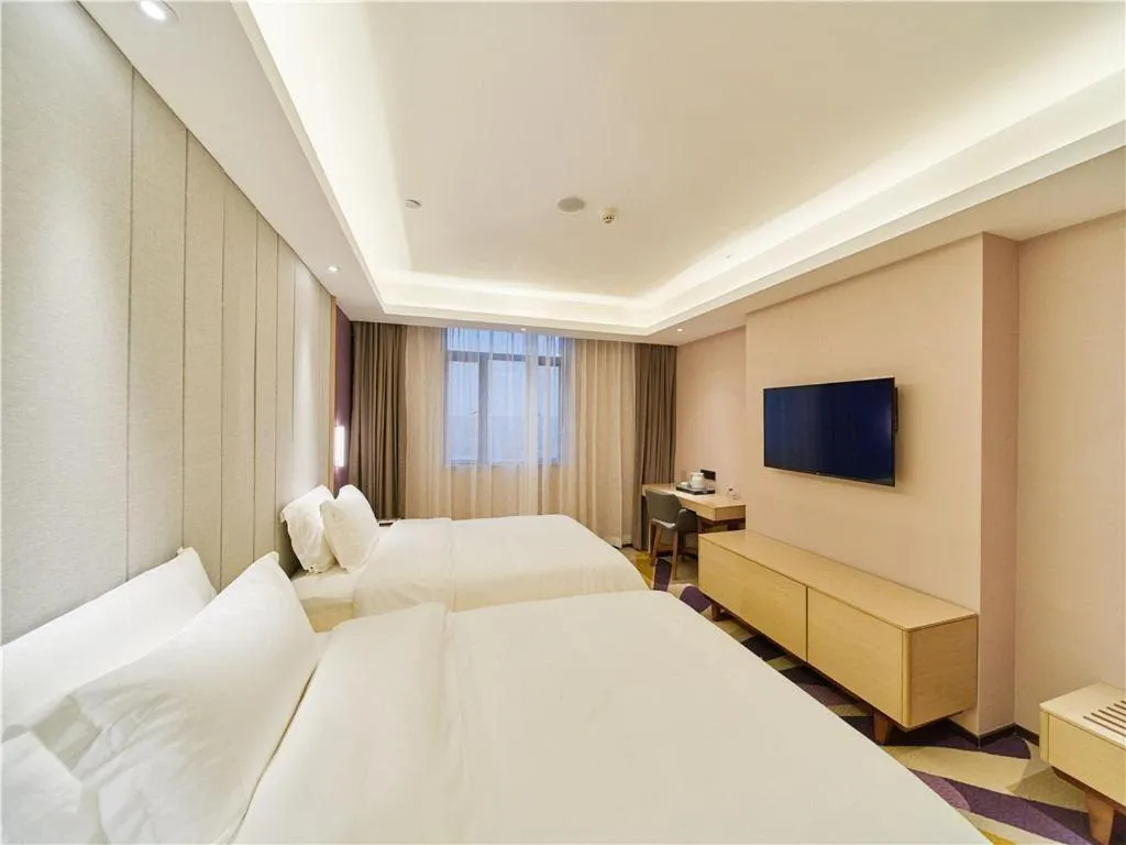 Bed in Lavande Hotels·Foshan West Railway Station Luocun