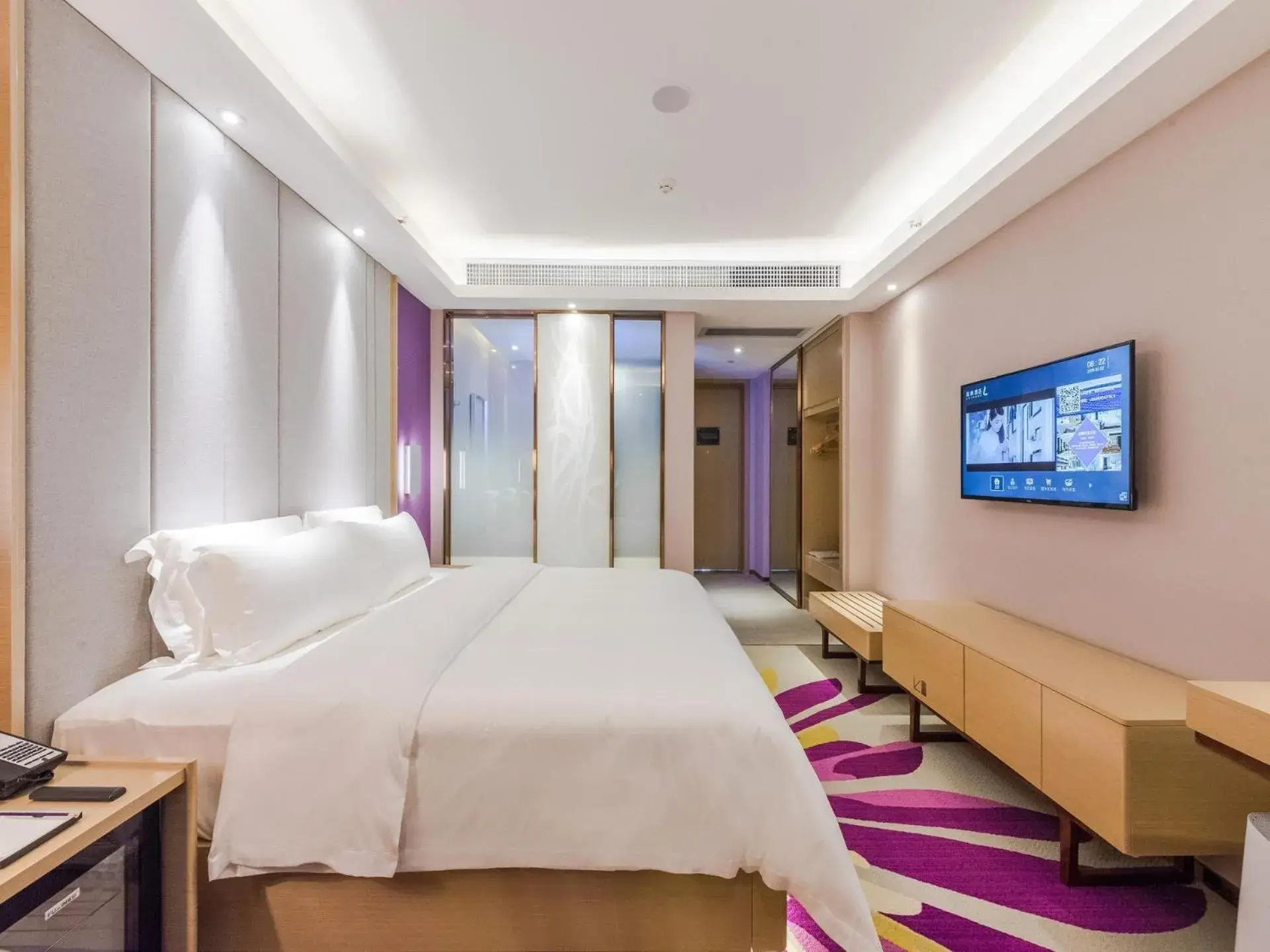 Bed in Lavande Hotels·Foshan Zhoucun Ligang Road Xunfenggang Metro Station Bed in Lavande Hotels·Foshan Zhoucun Ligang Road Xunfenggang Metro Station