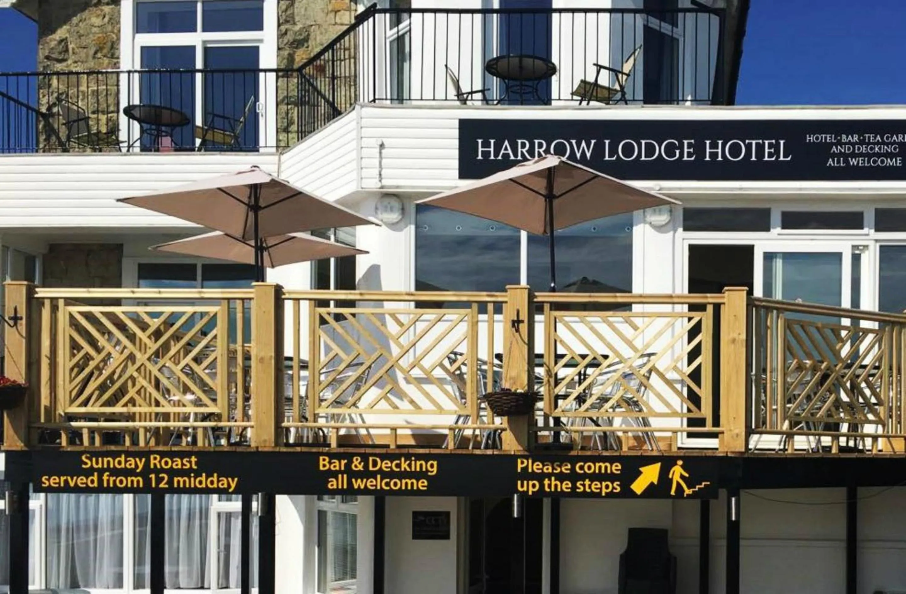 Balcony/Terrace in Harrow Lodge Hotel