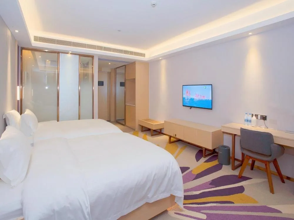 Bed in Lavande Hotels·Nanjing South of Olympic Stadium Daishan New Town