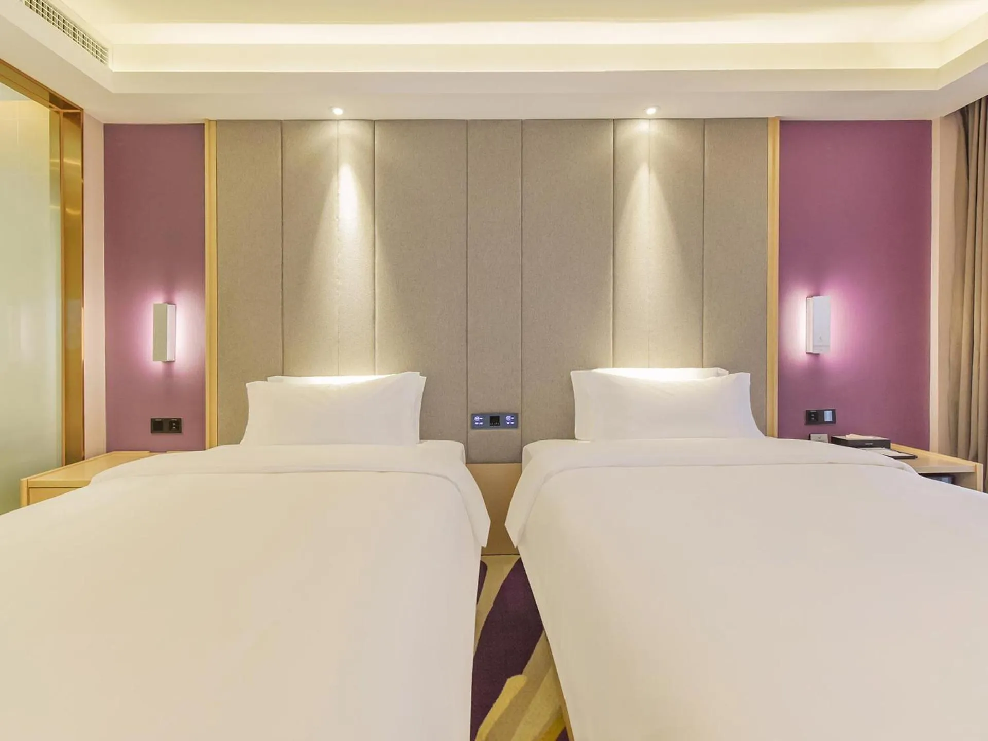 Bed in Lavande Hotel Chongqing Nanping Pedestrian Street Convention and Exhibition Center