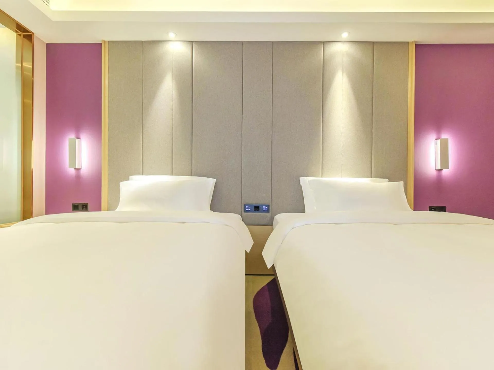 Bed in Lavande Hotel Chongqing Nanping Pedestrian Street Convention and Exhibition Center