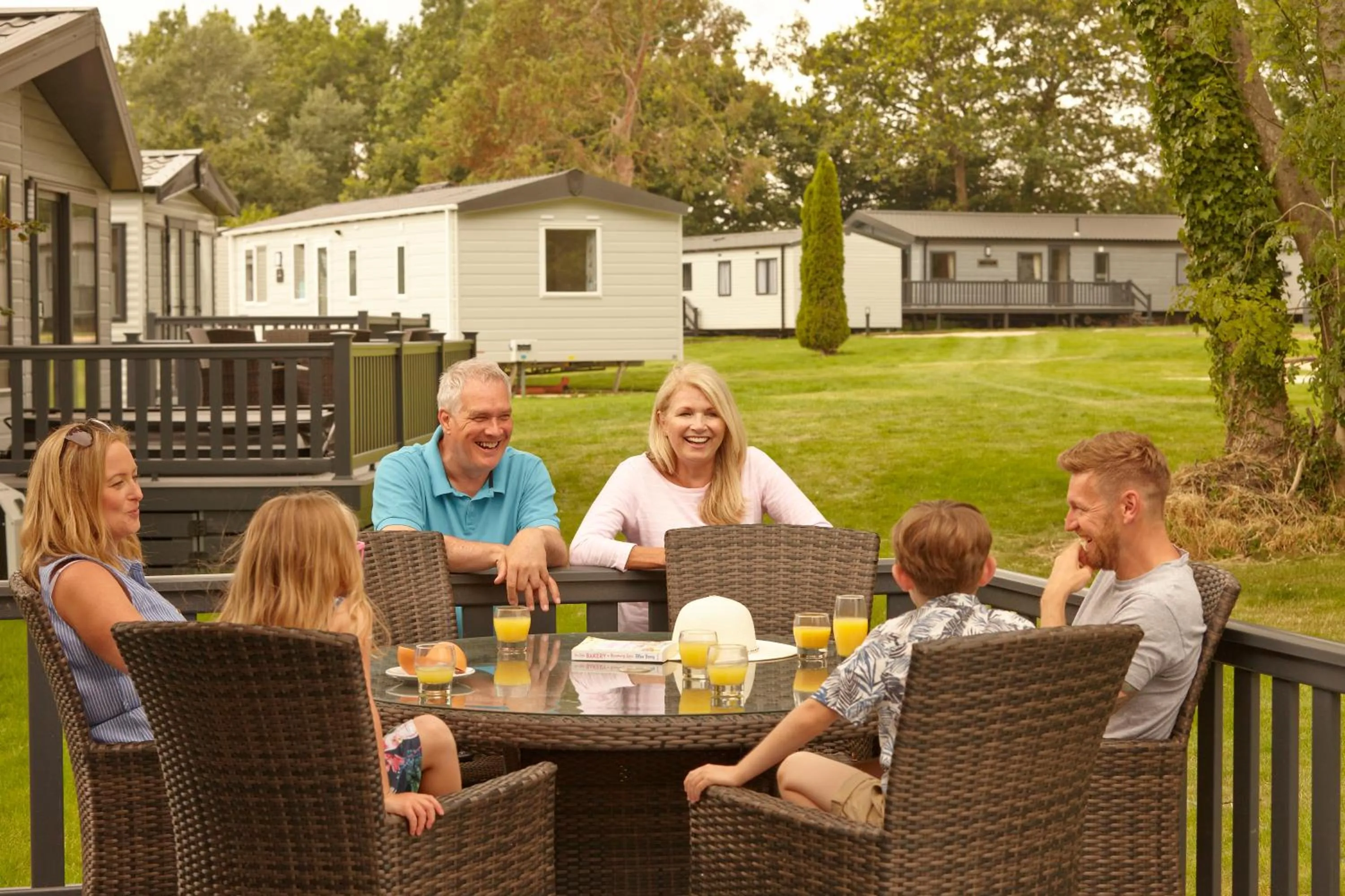 Patio in St Helens Coastal Resort