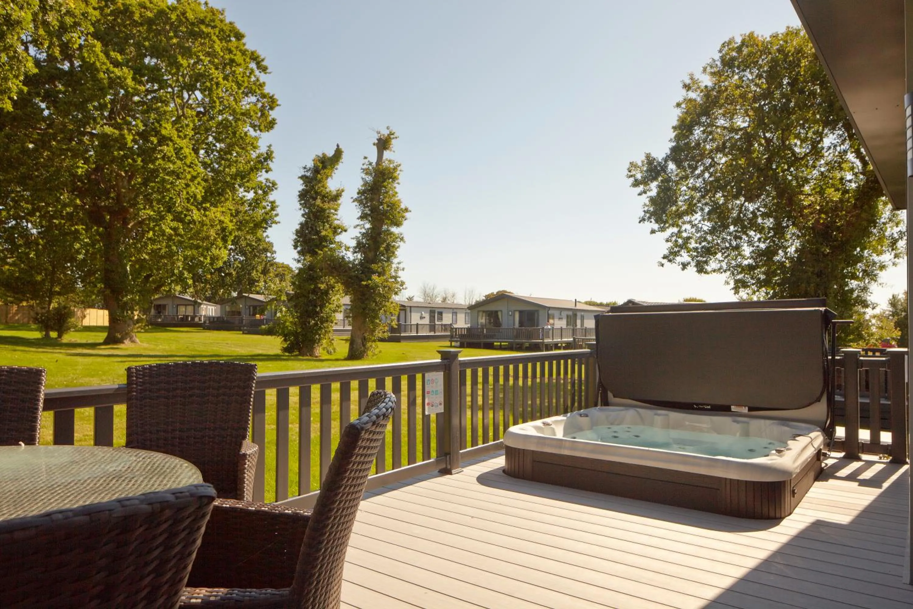 Patio in St Helens Coastal Resort