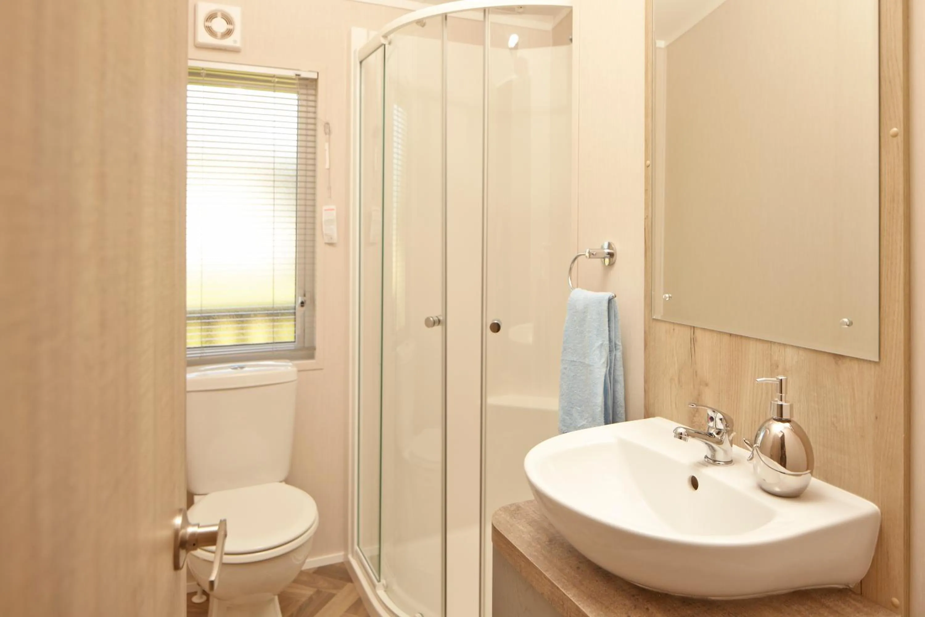 Shower in St Helens Coastal Resort