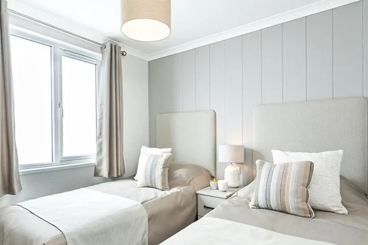 Bedroom, Bed in St Helens Coastal Resort