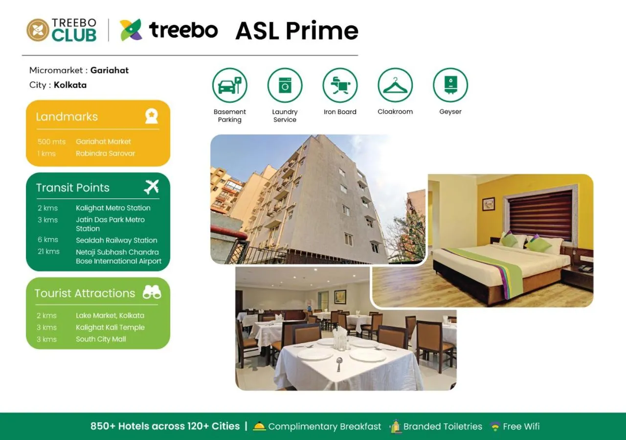 Treebo ASL Prime, Gariahat