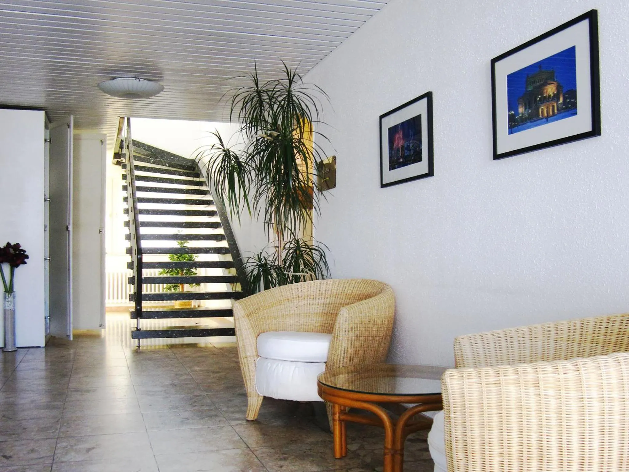 Lobby or reception in Motel Frankfurt