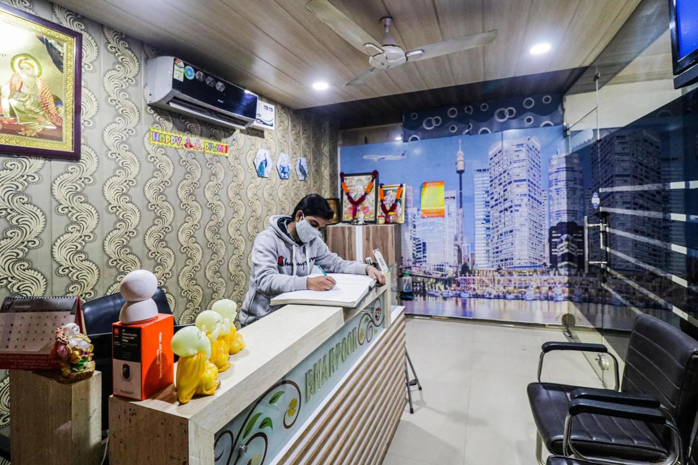 Lobby or reception in Hotel O King Villa's