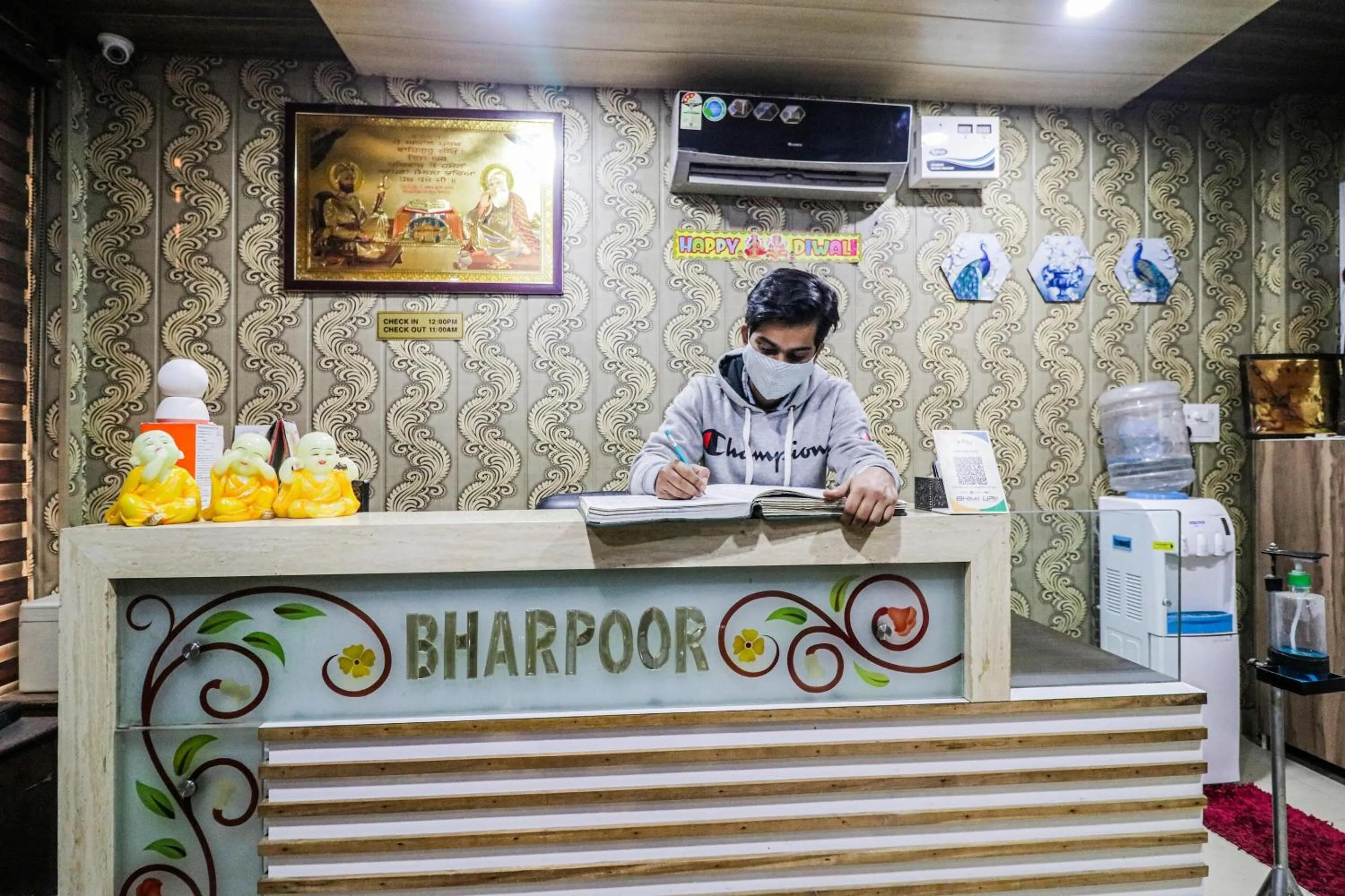 Lobby or reception in Hotel O King Villa's