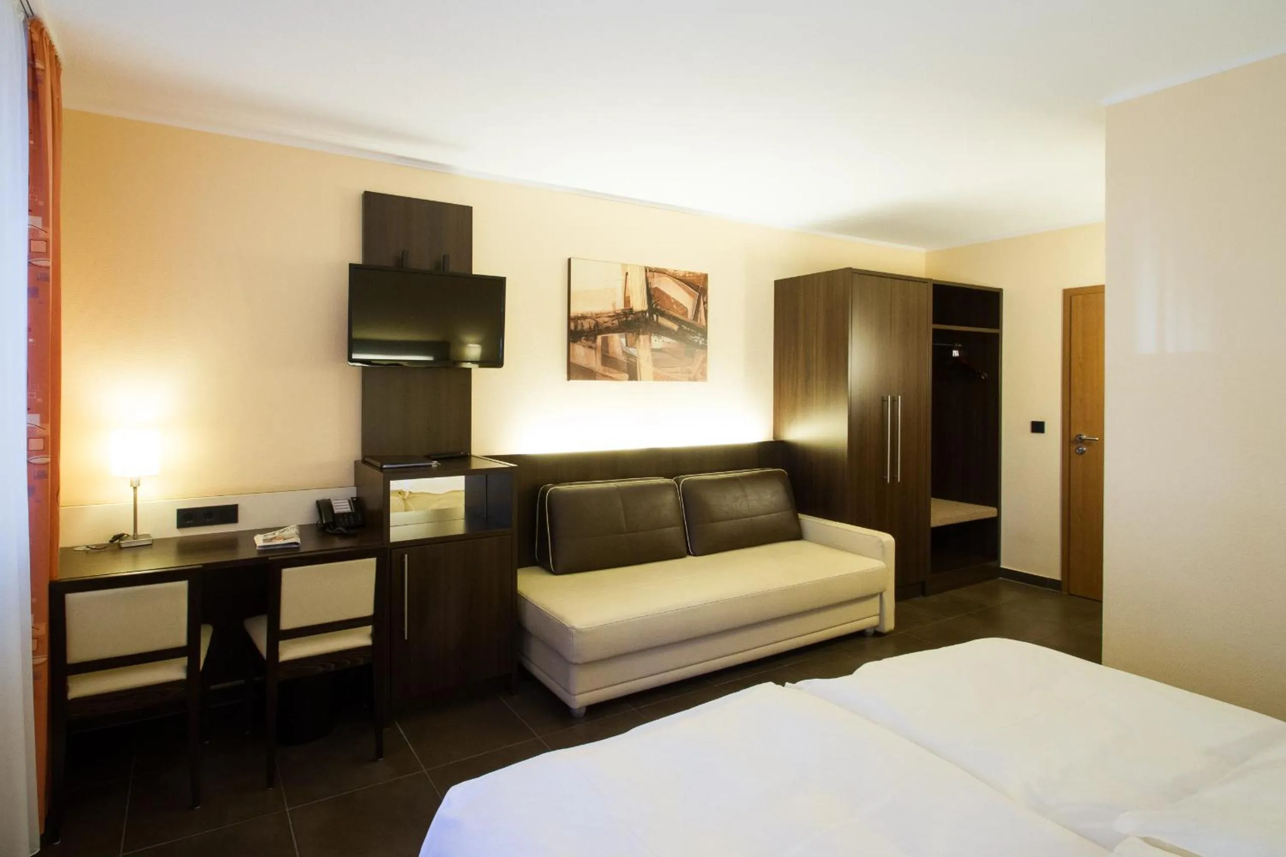 Photo of the whole room, Bed in SAN REMO Fine.Food.Hotel