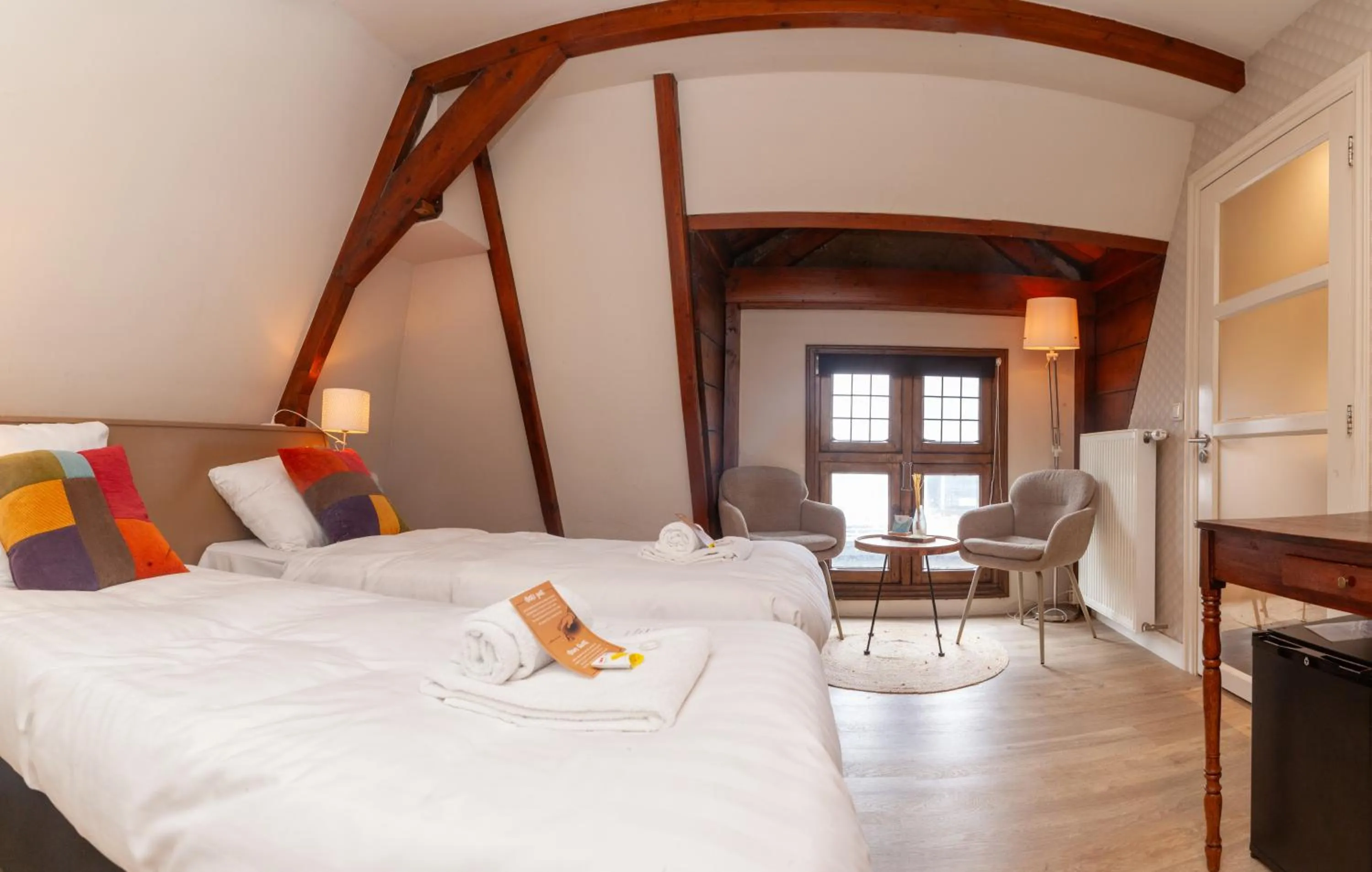 Bed in Kings Inn City Hotel Alkmaar