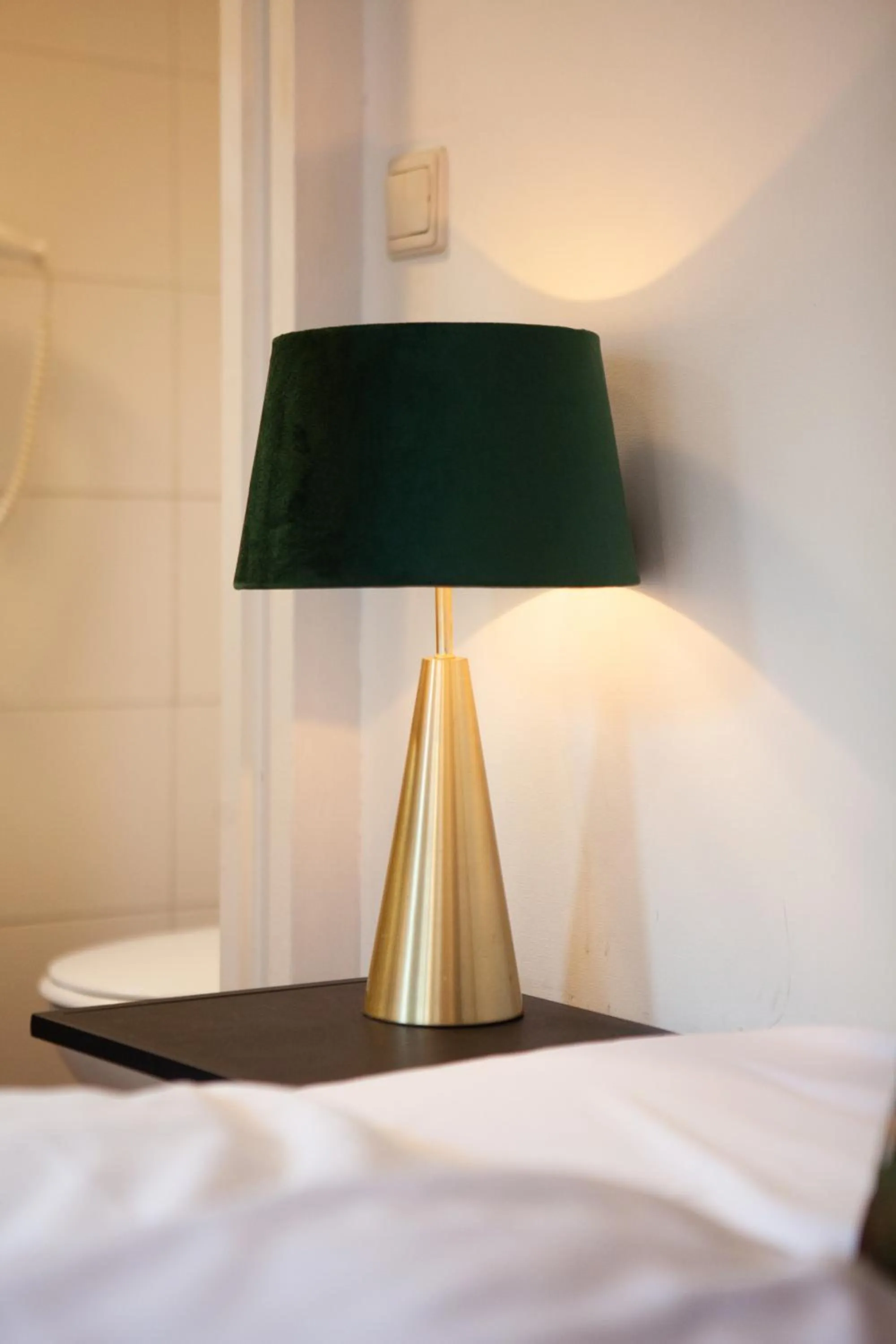 Decorative detail, Bed in Kings Inn City Hotel Alkmaar