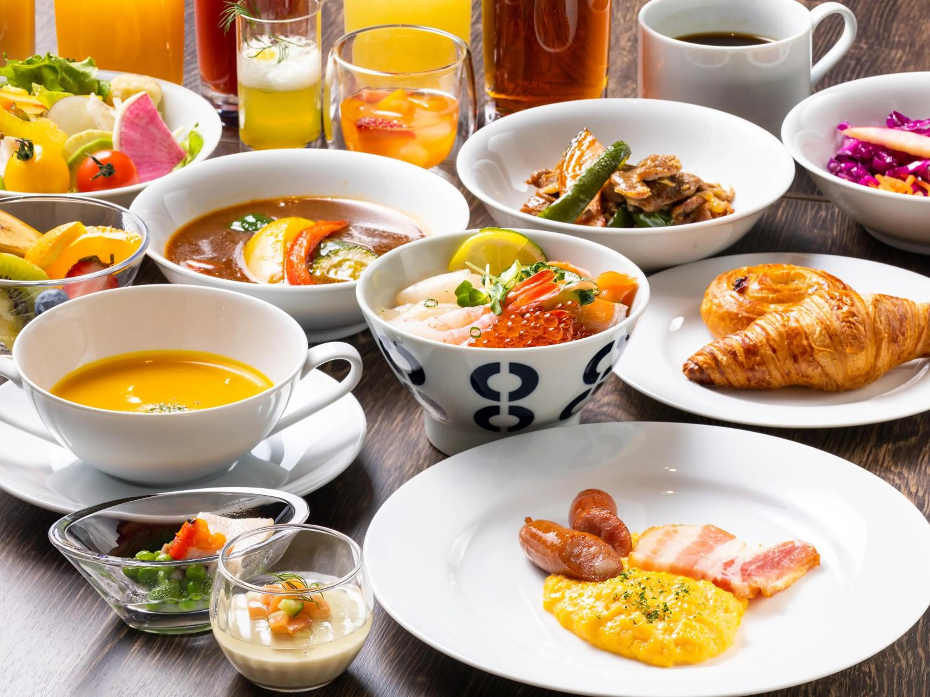 Breakfast in Solaria Nishitetsu Hotel Sapporo