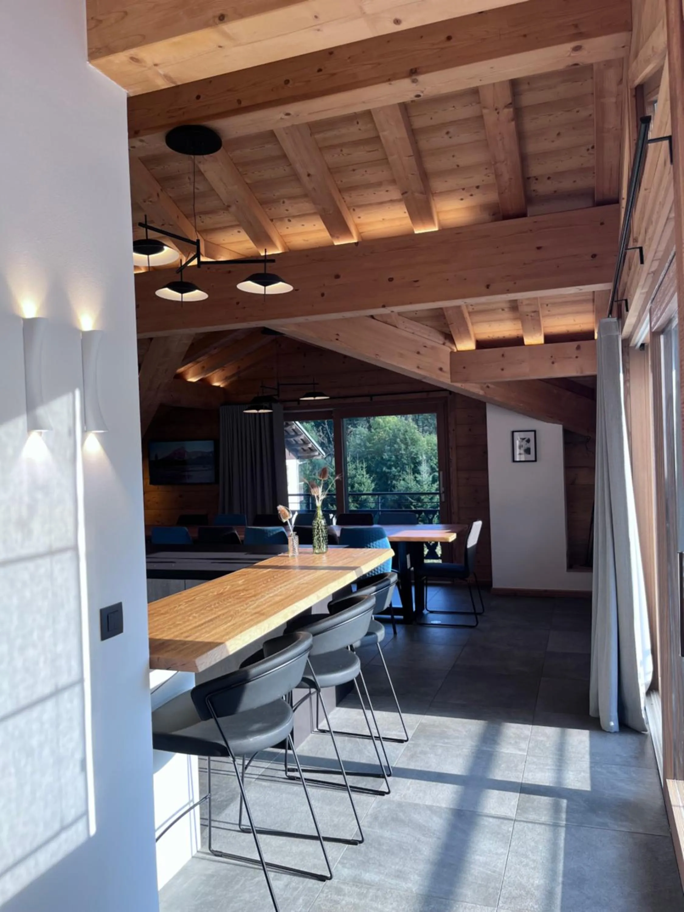 Lounge or bar in Chalet Téléporté