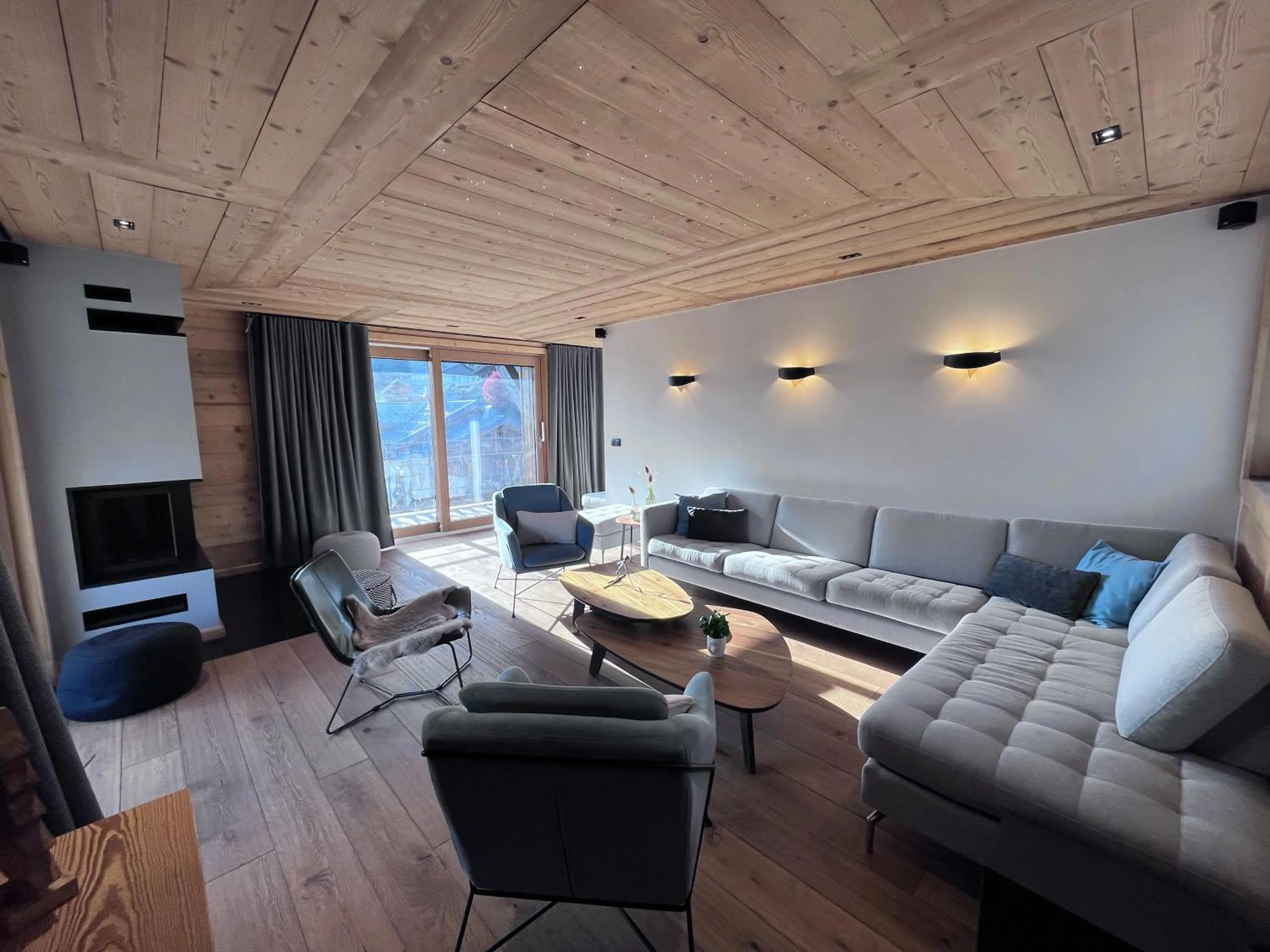 Living room in Chalet Téléporté