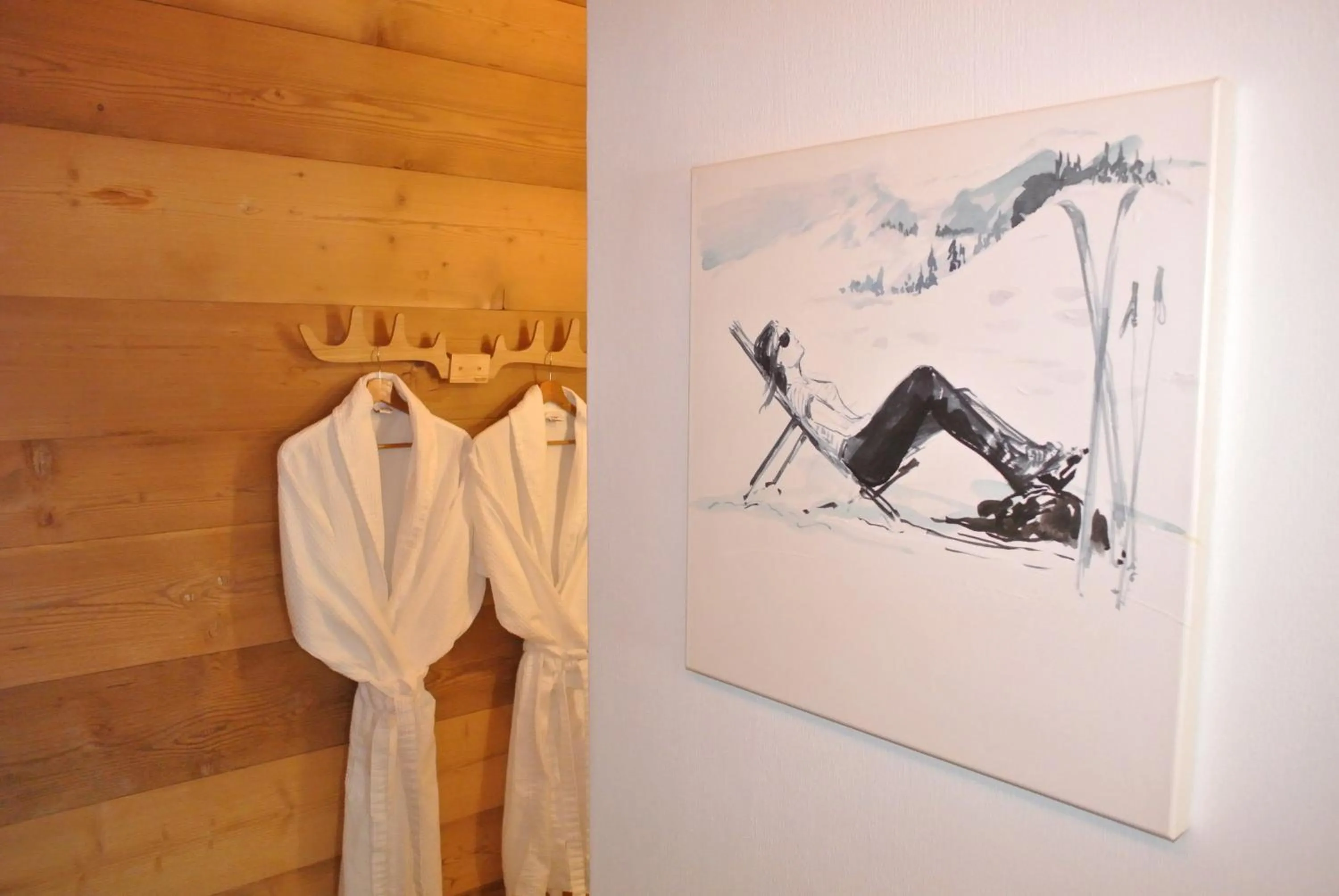 Decorative detail in Chalet Téléporté