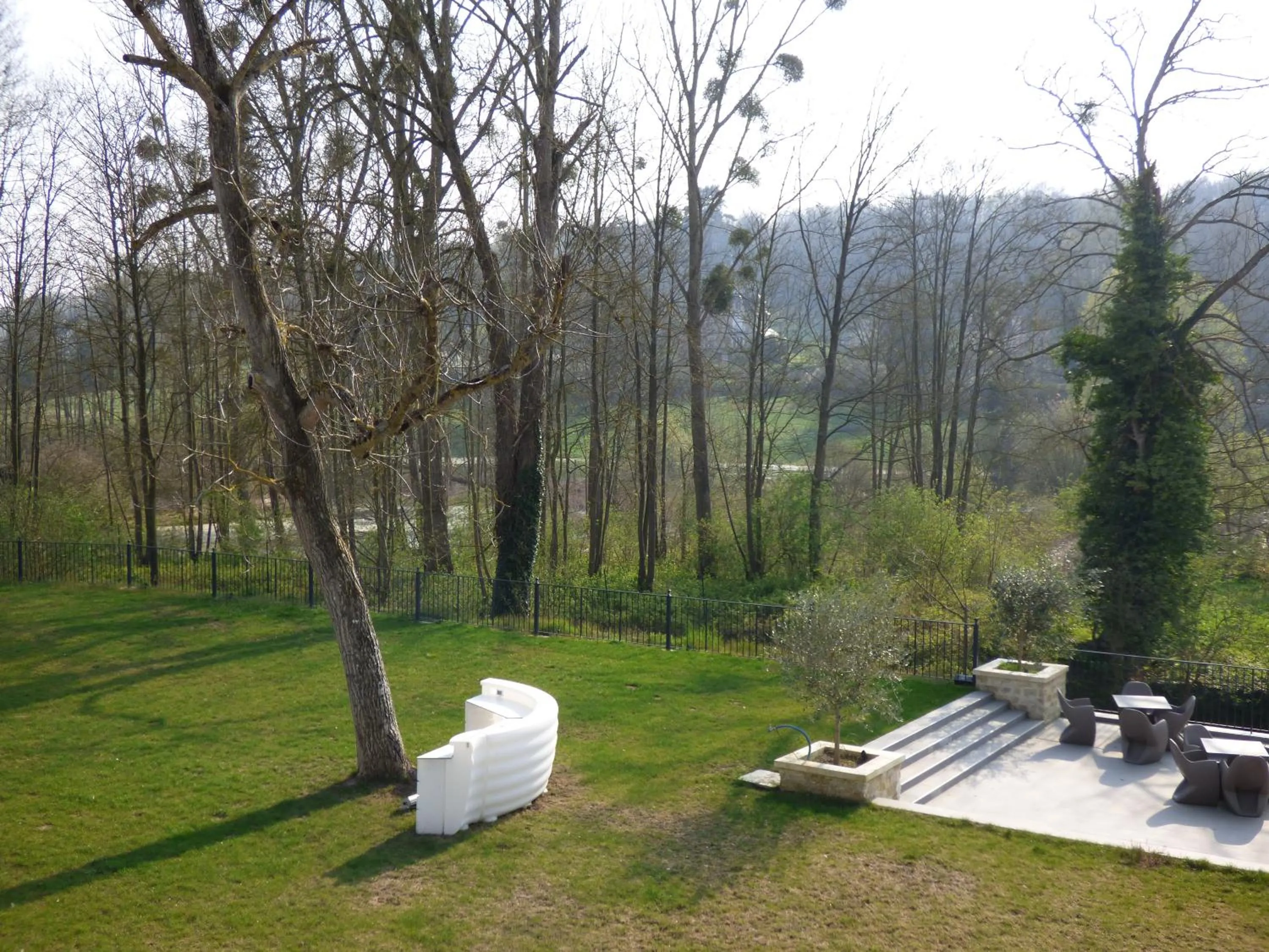 Natural landscape in Le Moulin des Marais