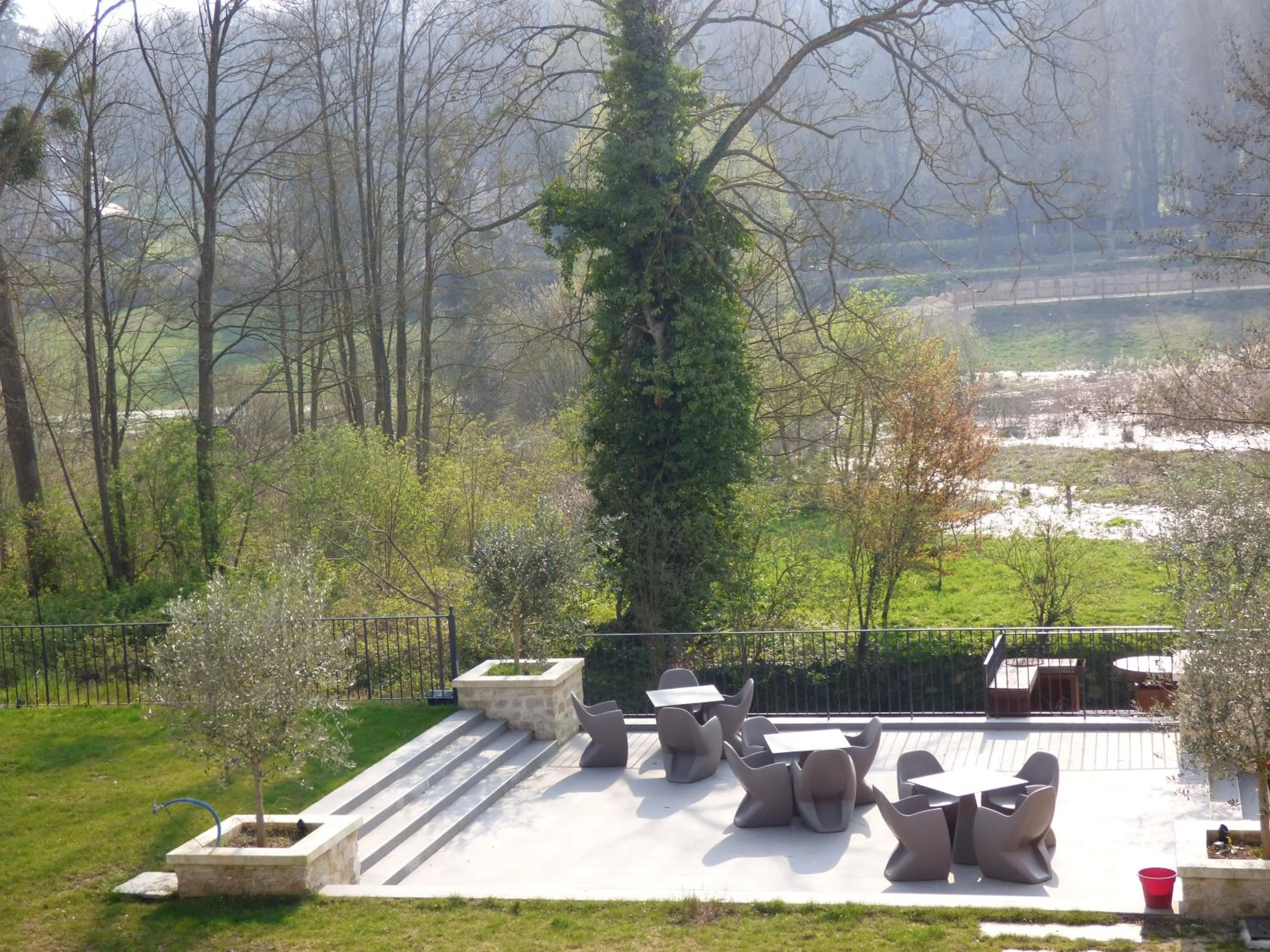 Natural landscape in Le Moulin des Marais