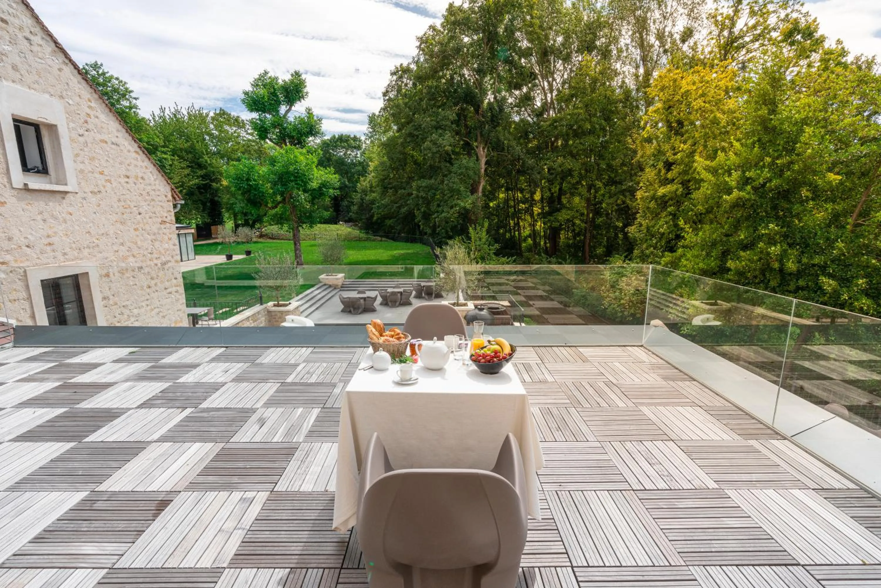 Balcony/Terrace in Le Moulin des Marais
