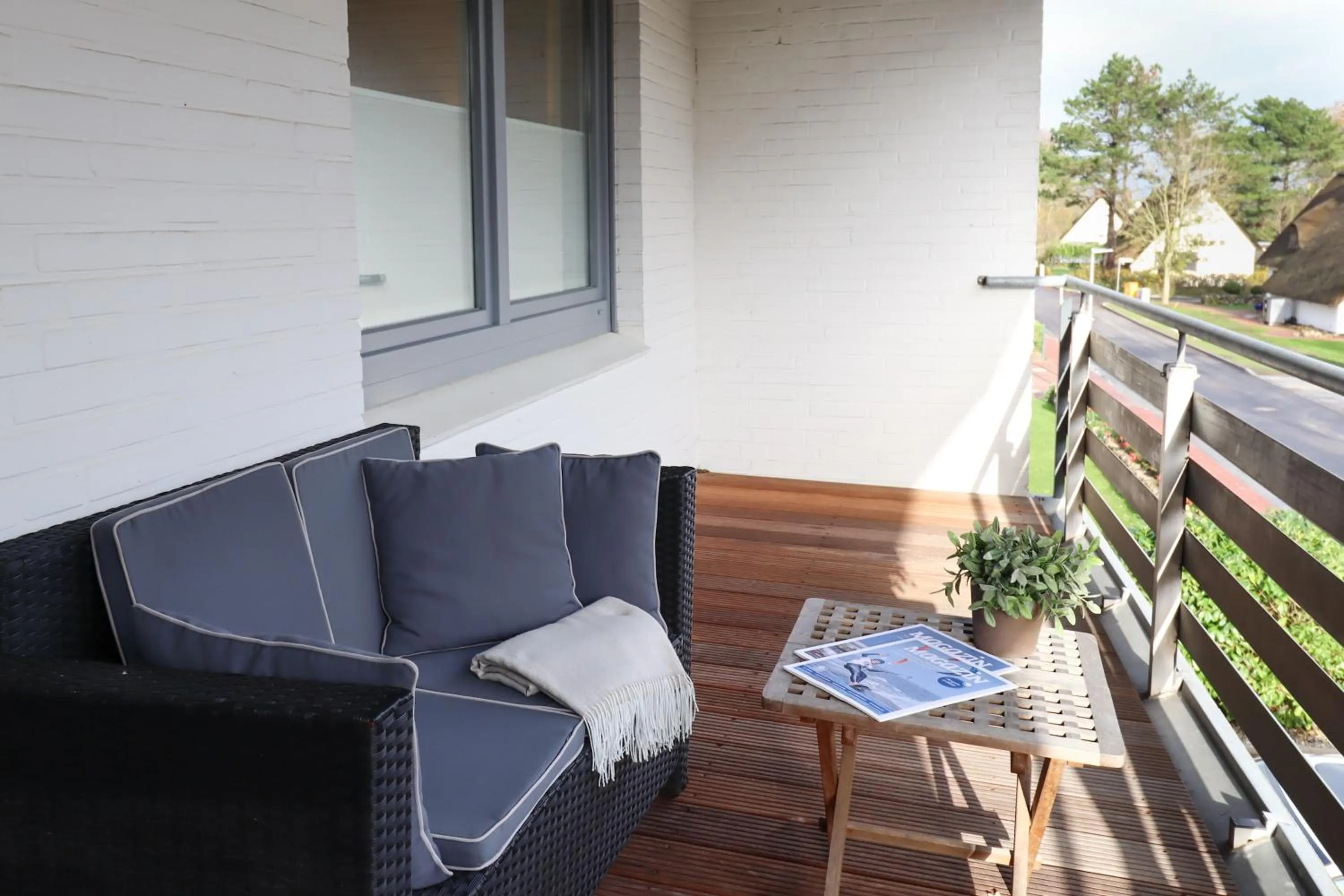 Balcony/Terrace in Das Frühstückshotel Sankt Peter-Ording