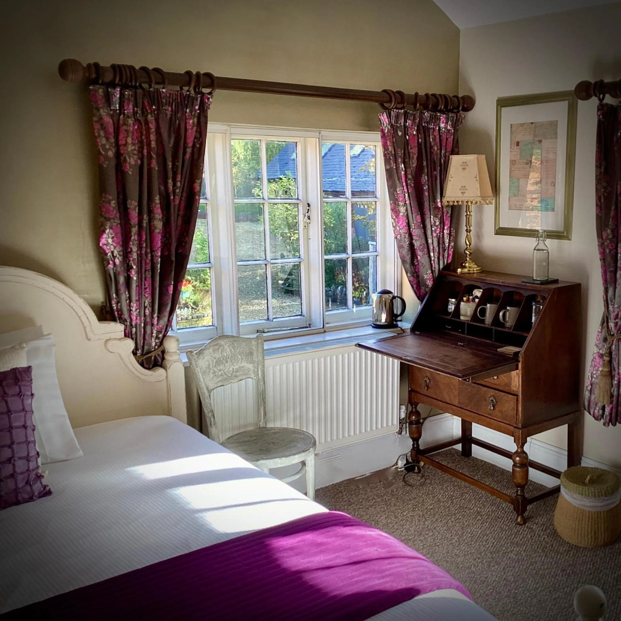 Bed in Home Farm Bed & Breakfast