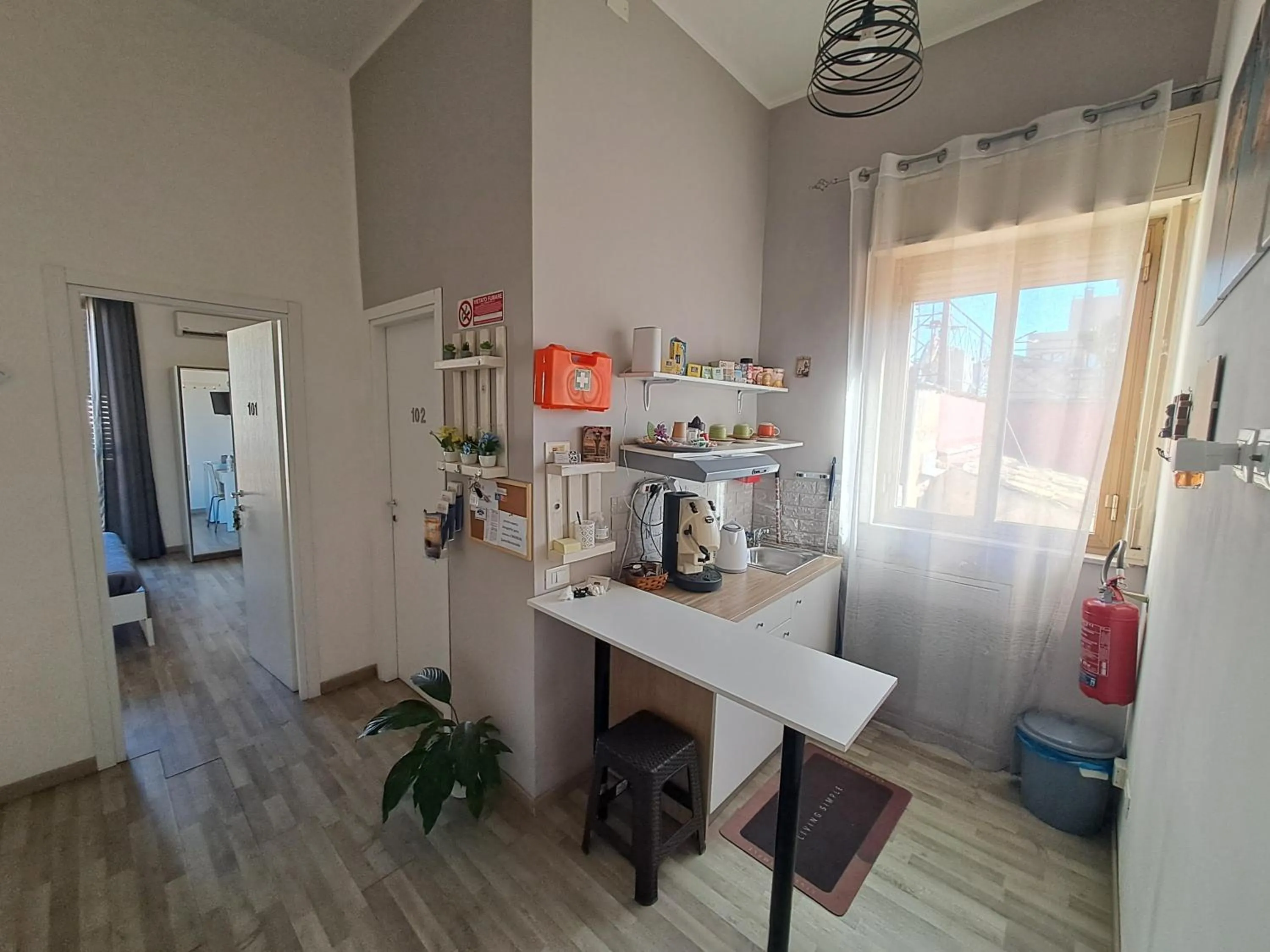 Coffee/tea facilities in Bedroom la stazione