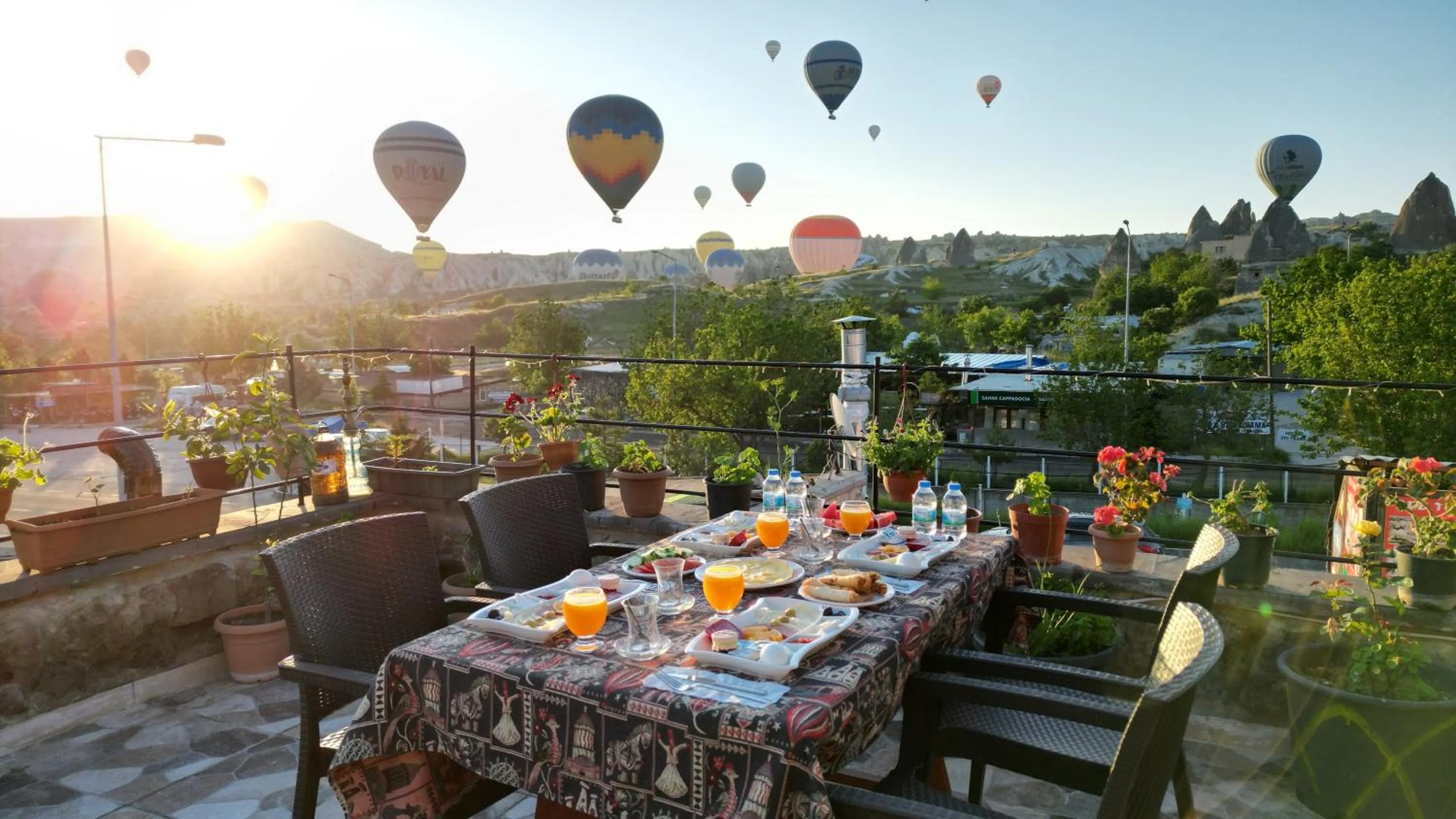 Natural landscape in Lucky Luke Stone House