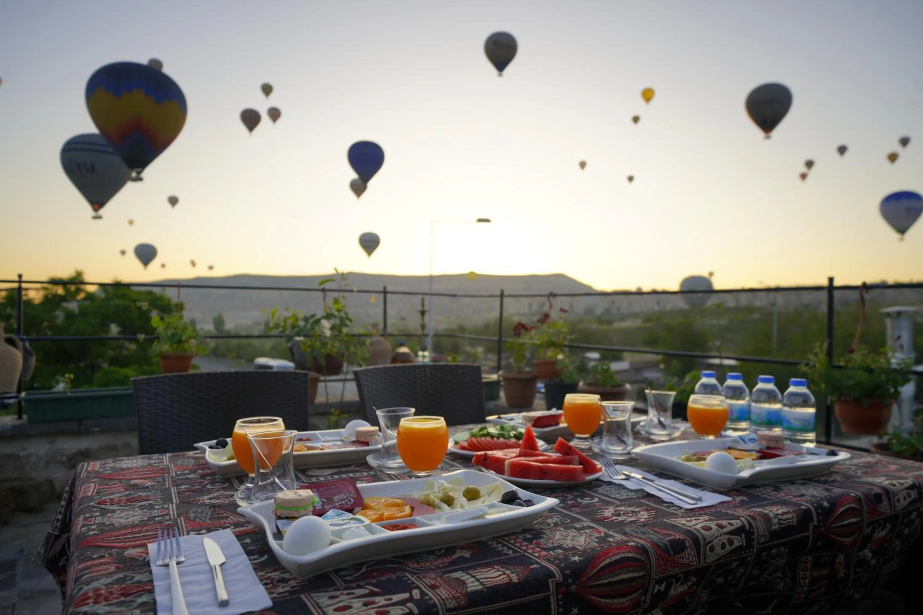Natural landscape in Lucky Luke Stone House